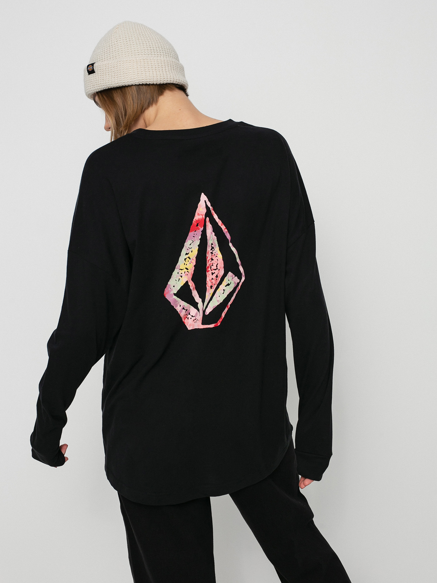 Longsleeve Volcom Iconic Stones Wmn (black)
