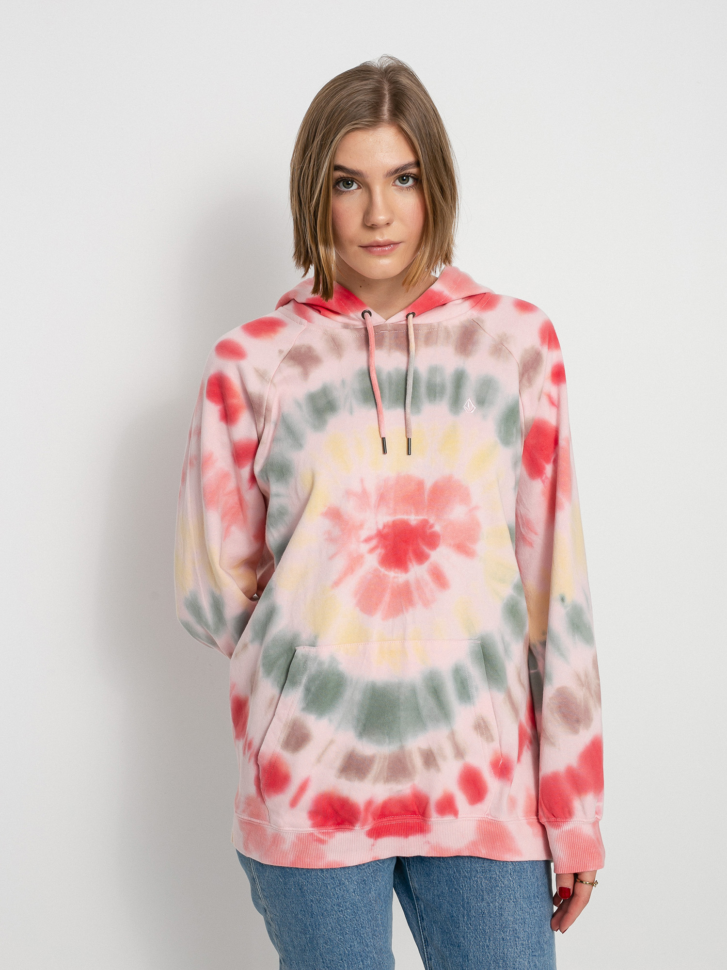 Bluza z kapturem Volcom Truly Stoked Bf HD Wmn (multi)