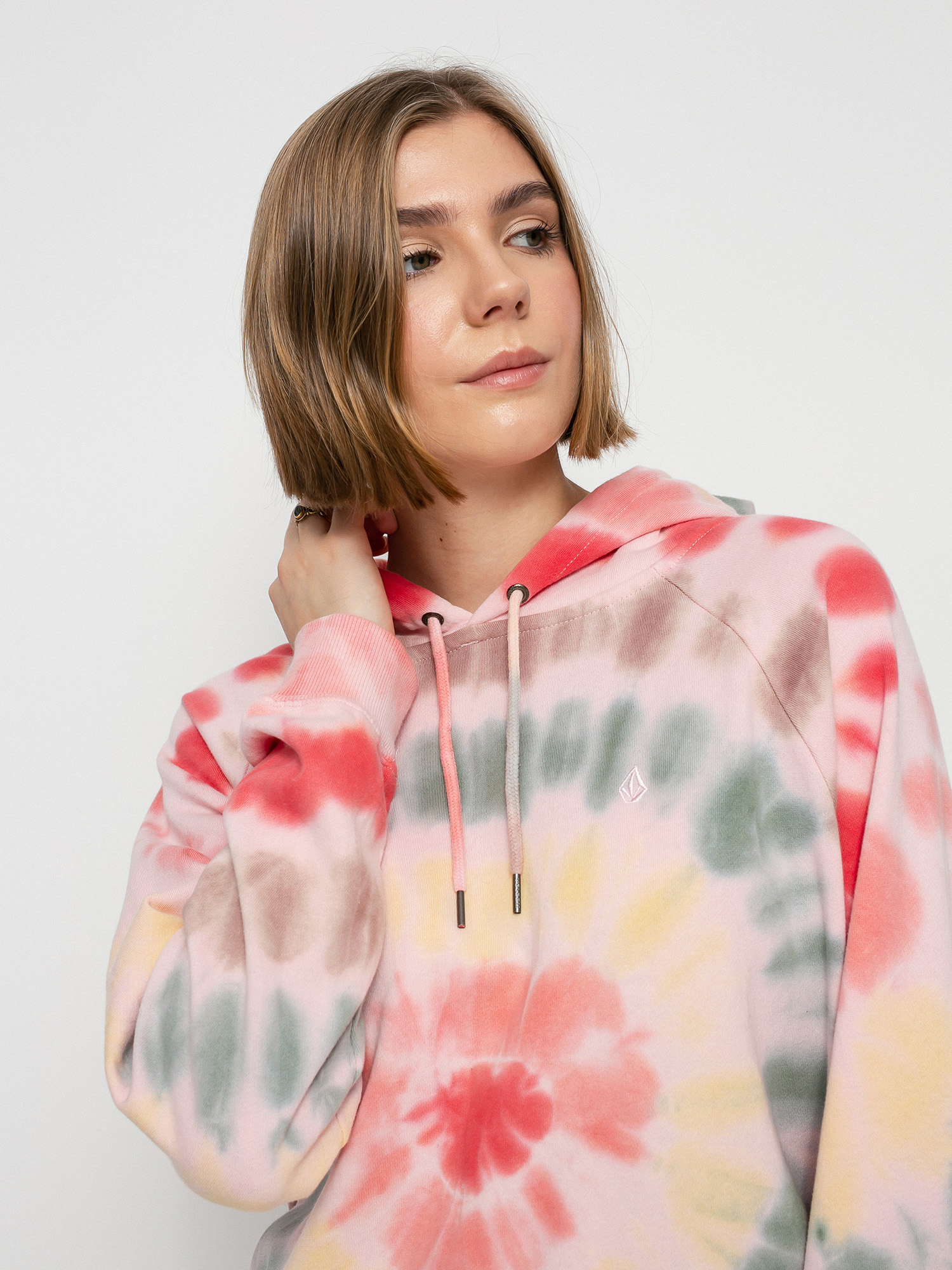 Bluza z kapturem Volcom Truly Stoked Bf HD Wmn (multi)