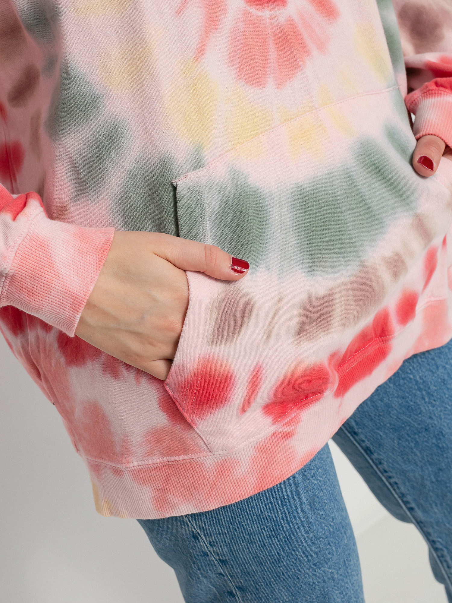 Bluza z kapturem Volcom Truly Stoked Bf HD Wmn (multi)