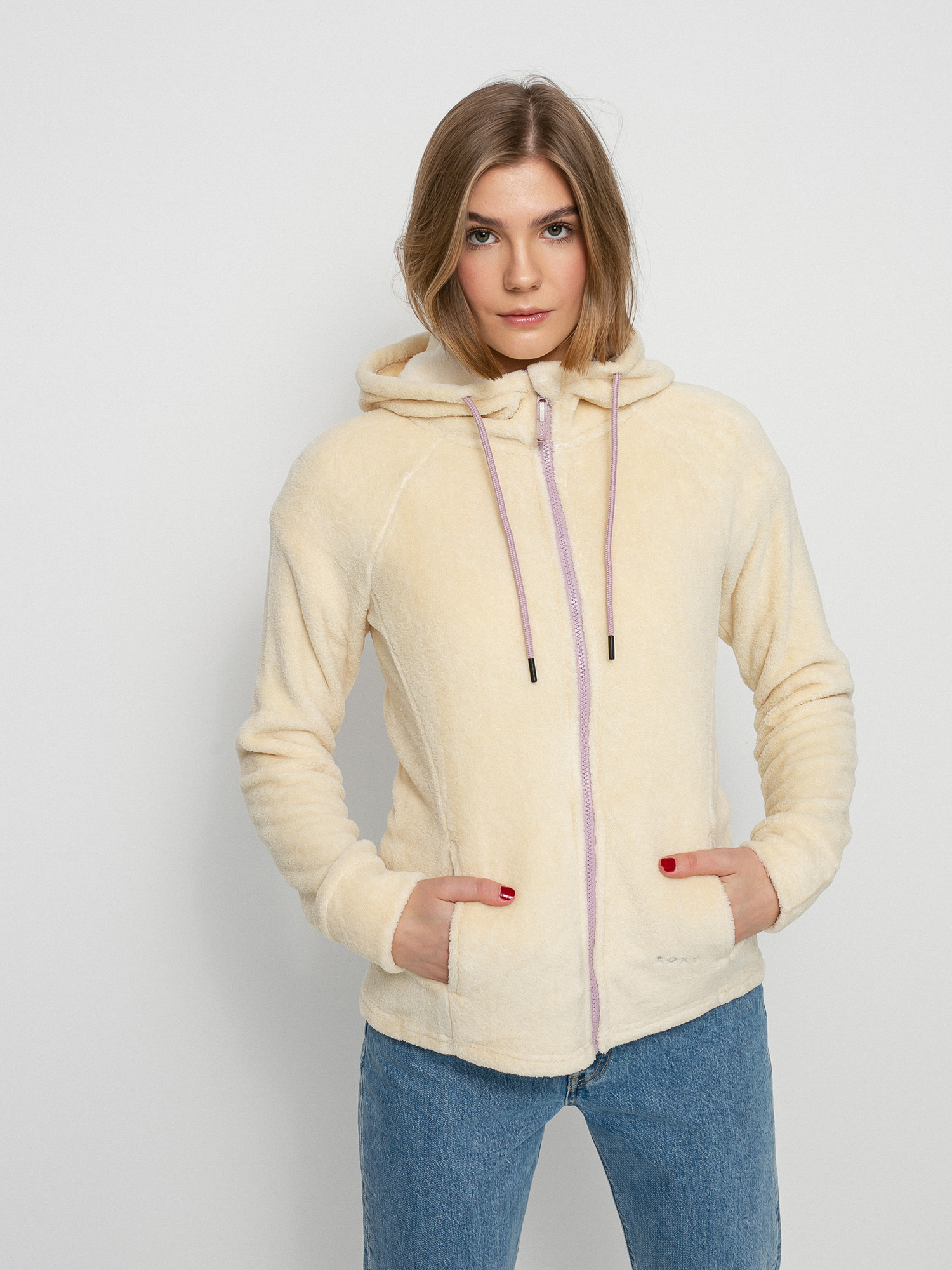 Bluza z kapturem Roxy Samba Mambo ZHD Wmn (creamy)