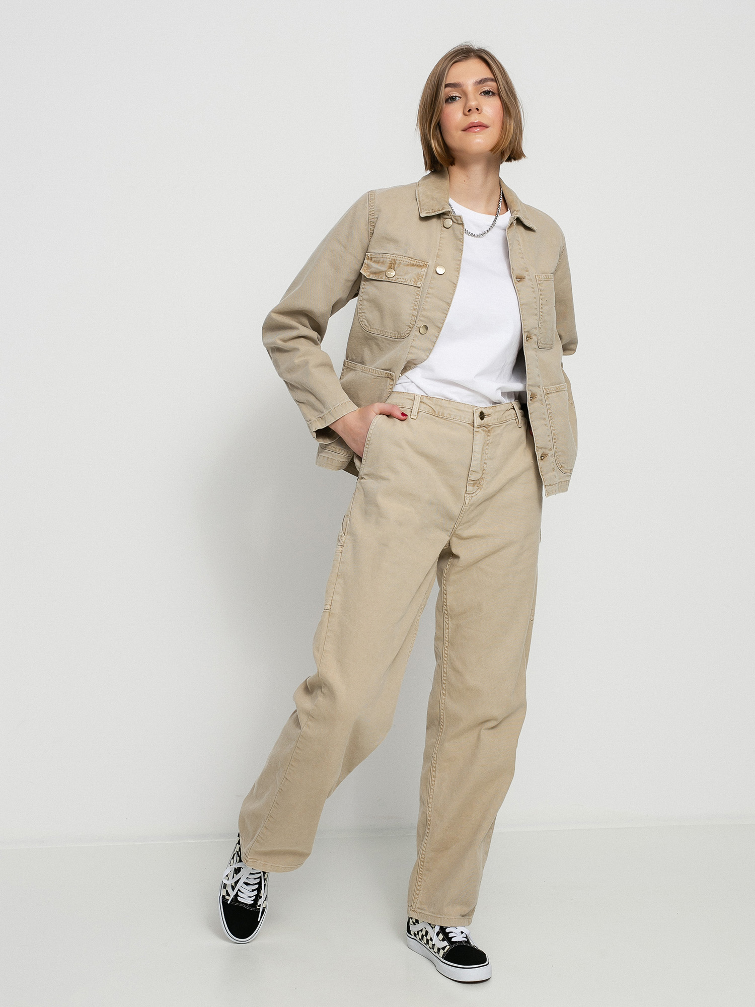 Kurtka Carhartt WIP Michigan Wmn (dusty h brown/dusty h brown)