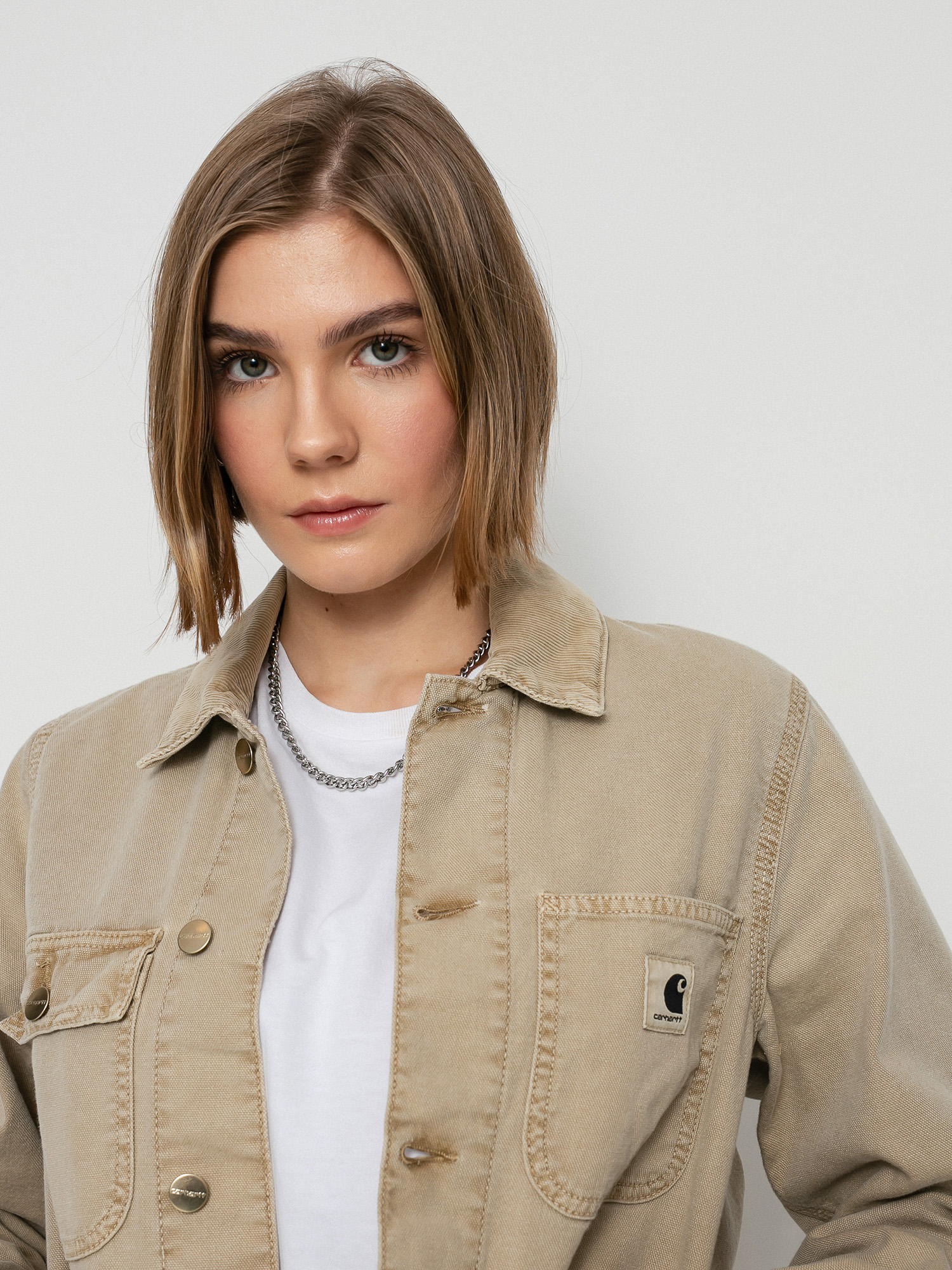Kurtka Carhartt WIP Michigan Wmn (dusty h brown/dusty h brown)