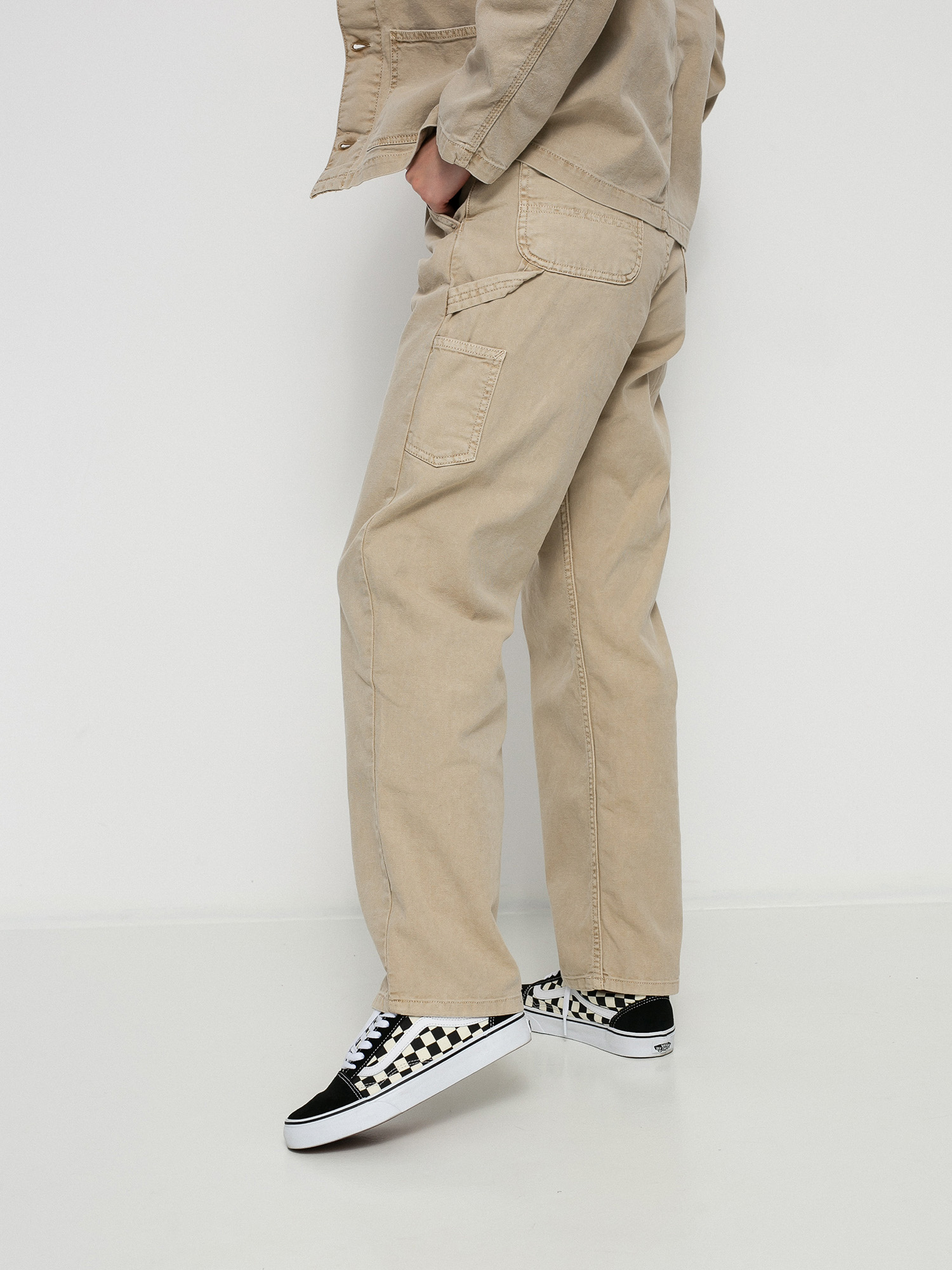 Spodnie Carhartt WIP Pierce Straight Wmn (dusty h brown)