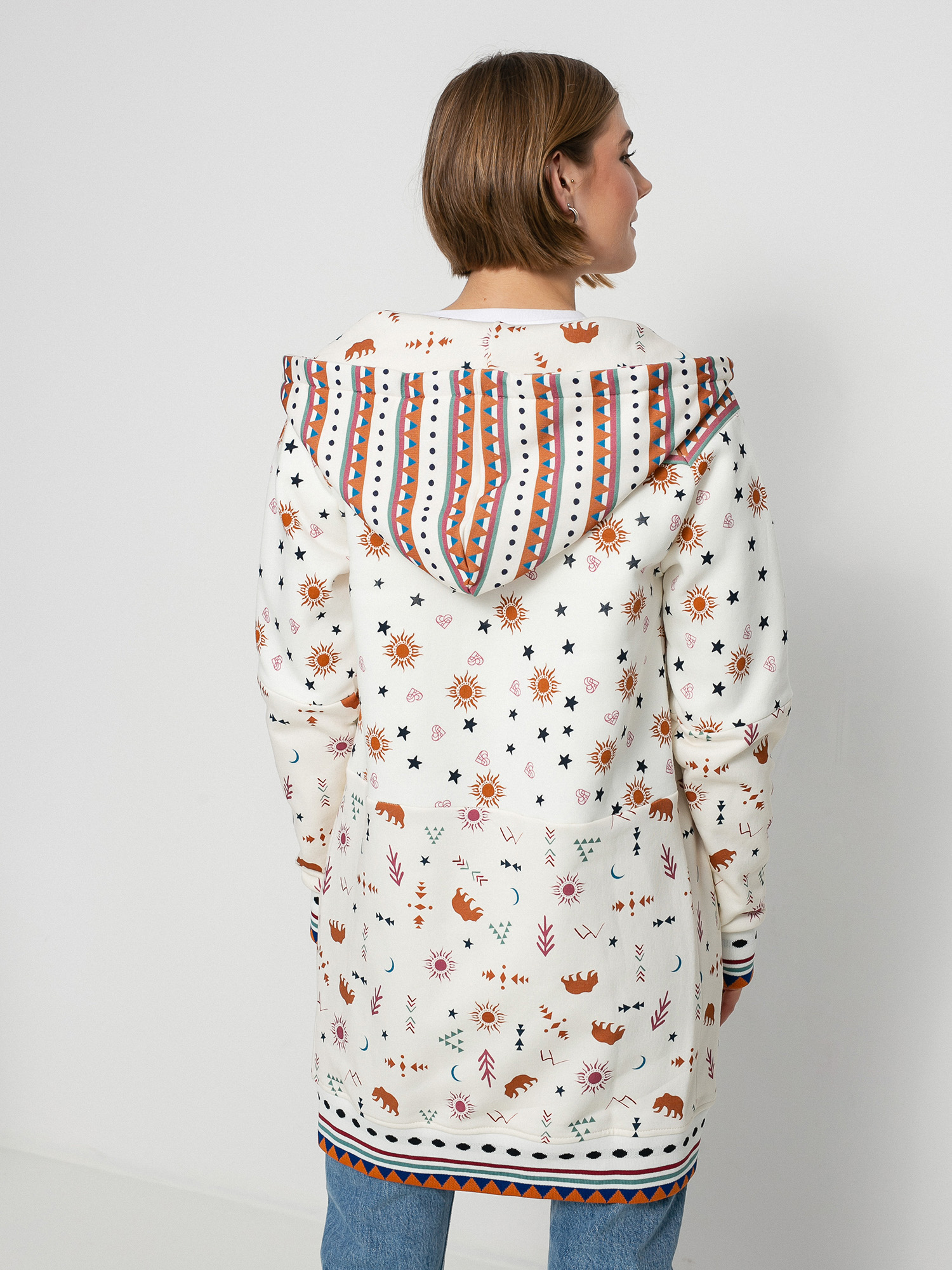 Bluza z kapturem Femi Stories Longa ZHD Wmn (vgb)