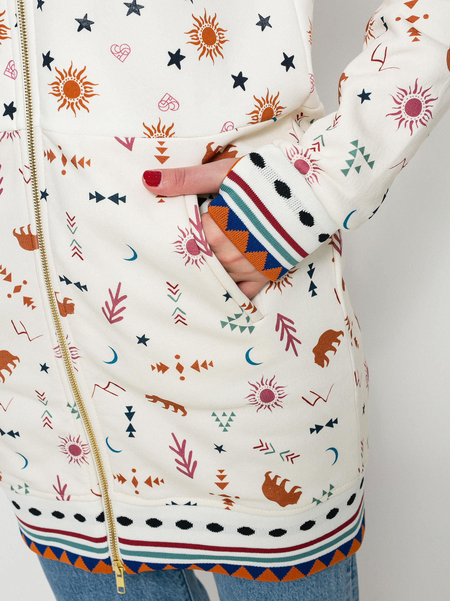 Bluza z kapturem Femi Stories Longa ZHD Wmn (vgb)