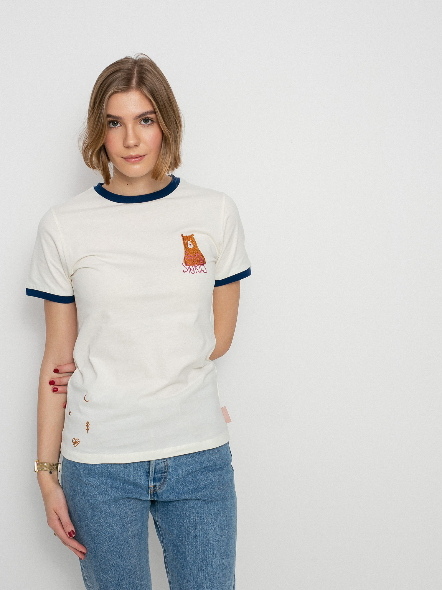 T-shirt Femi Stories Cosma Wmn (ecr)
