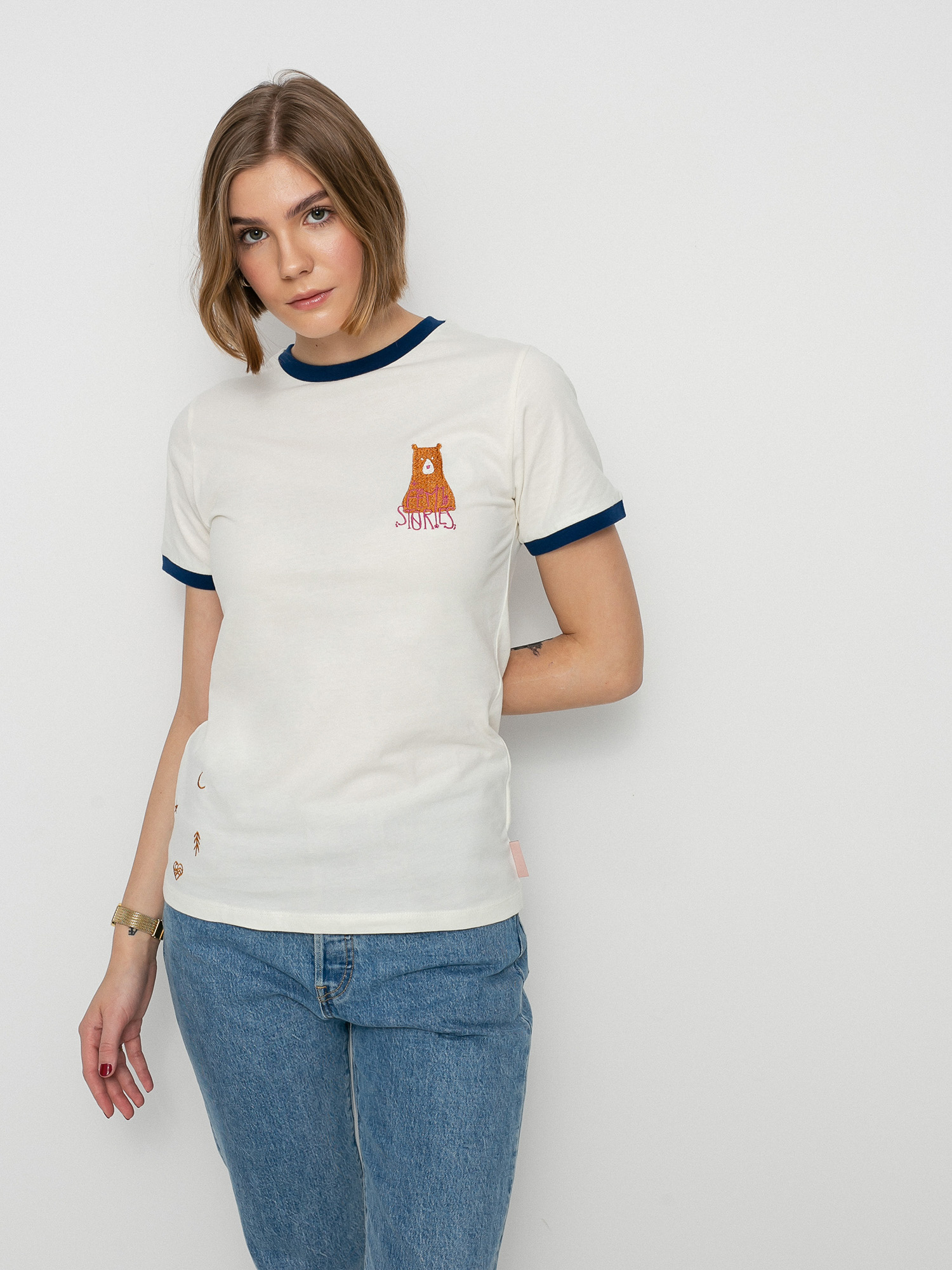 T-shirt Femi Stories Cosma Wmn (ecr)
