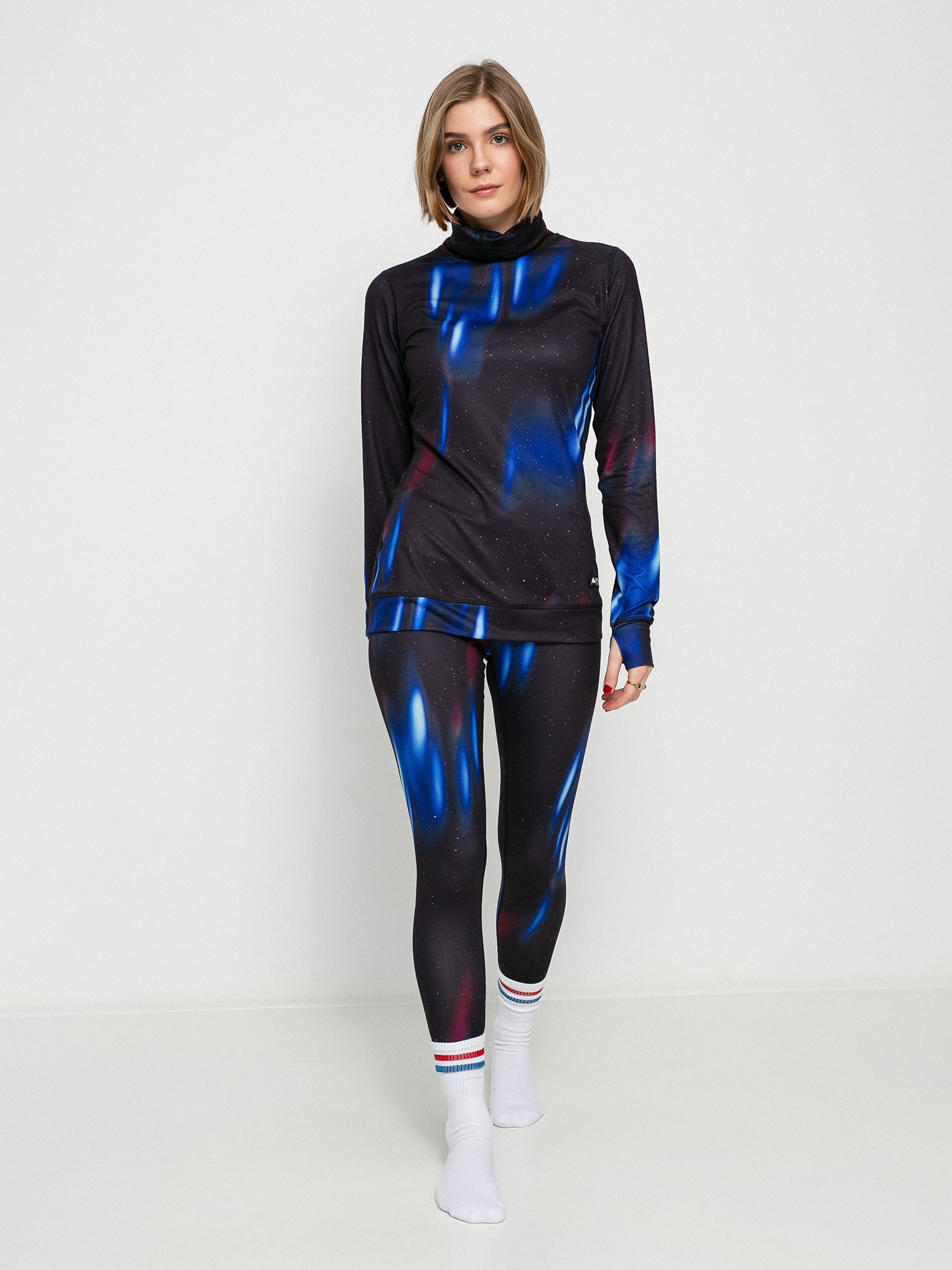 Damski Longsleeve aktywny Burton Midweight Base Layer Long Neck (lumens)