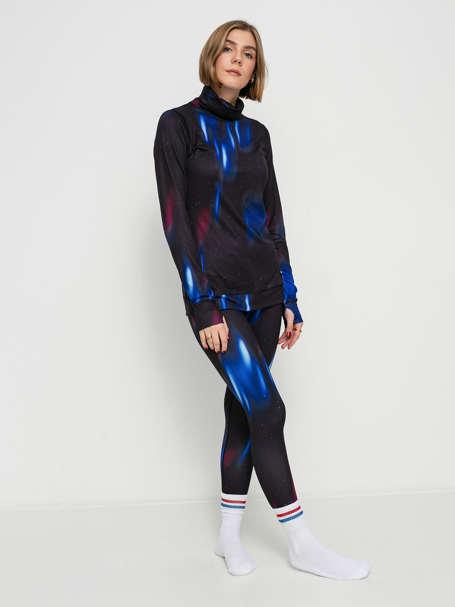 Damski Longsleeve aktywny Burton Midweight Base Layer Long Neck (lumens)