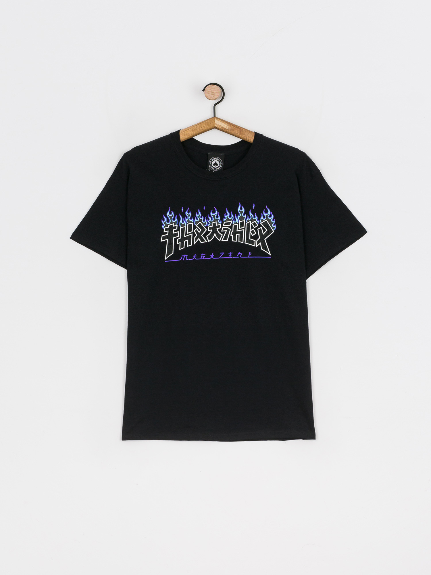 T-shirt Thrasher Godzilla Charred (black)