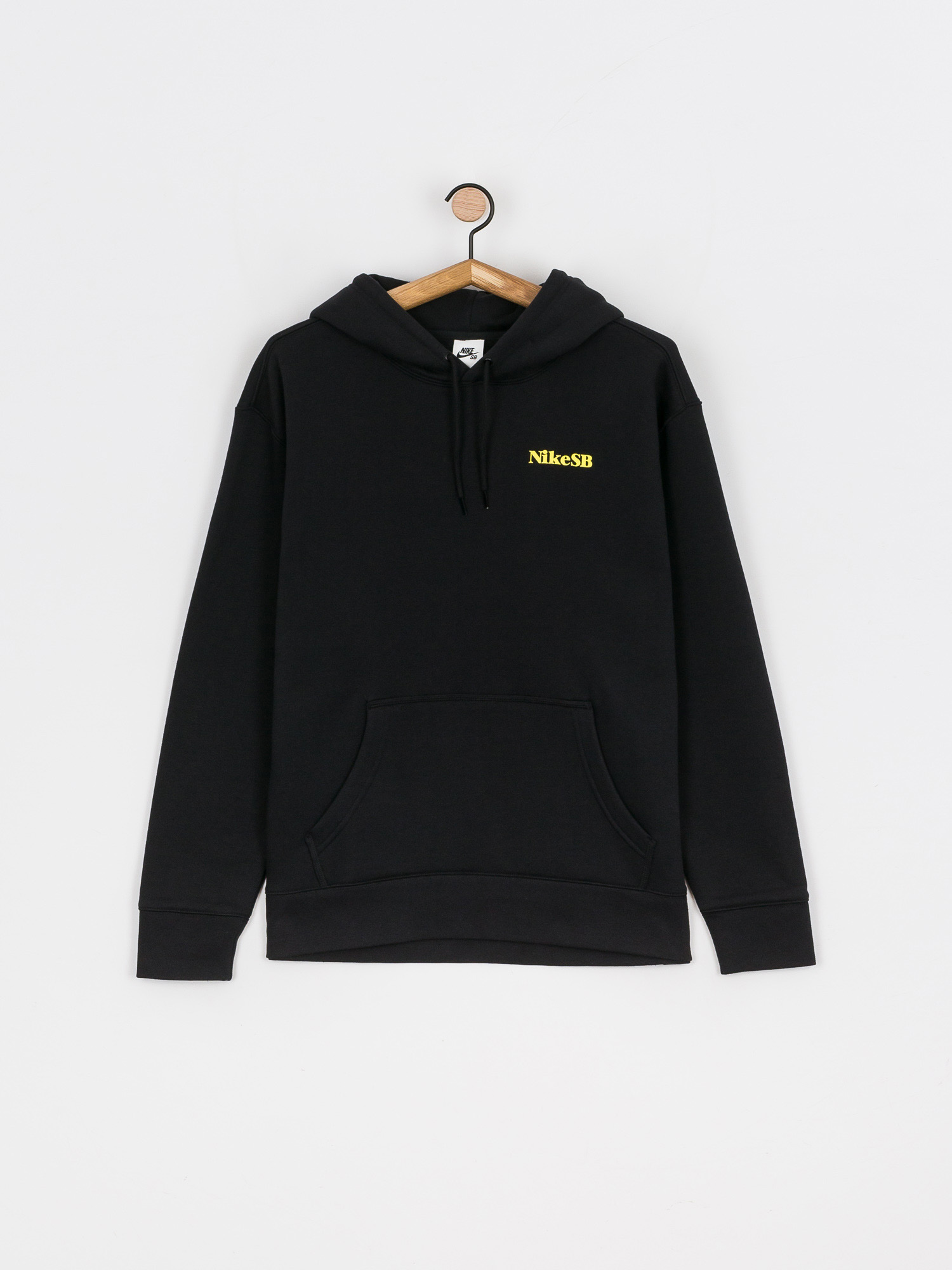 Bluza z kapturem Nike SB One Off HD (black/yellow strike)