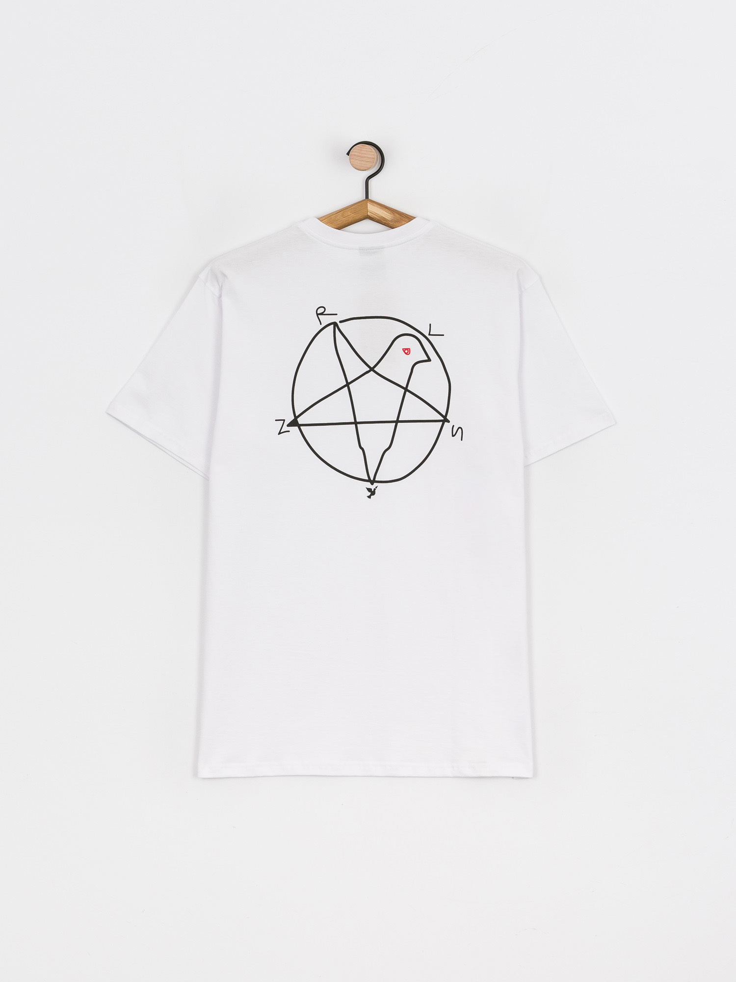 T-shirt Nervous Superstar (white)