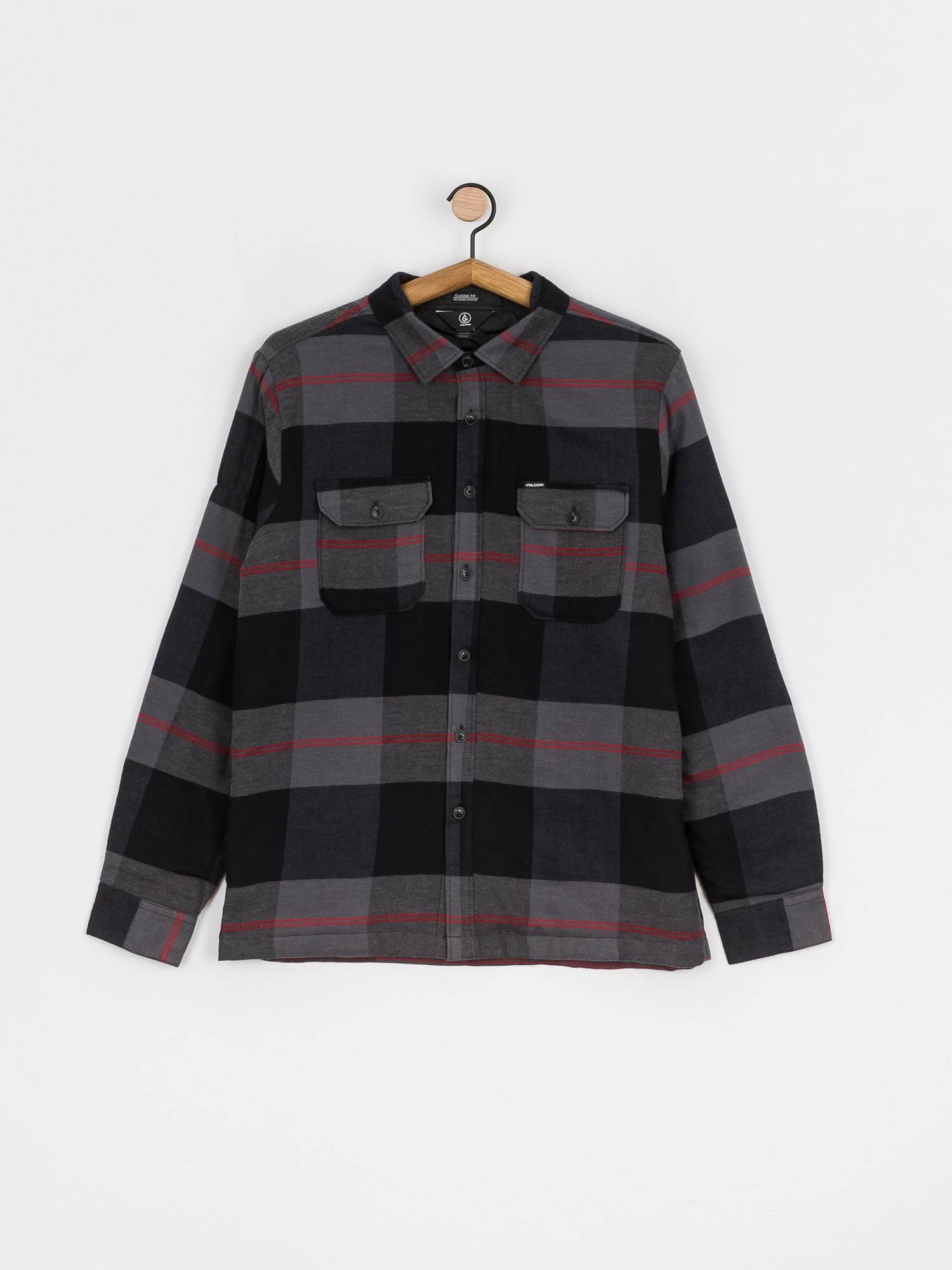 Koszula Volcom Trademan Plaid Ls (castlerock)