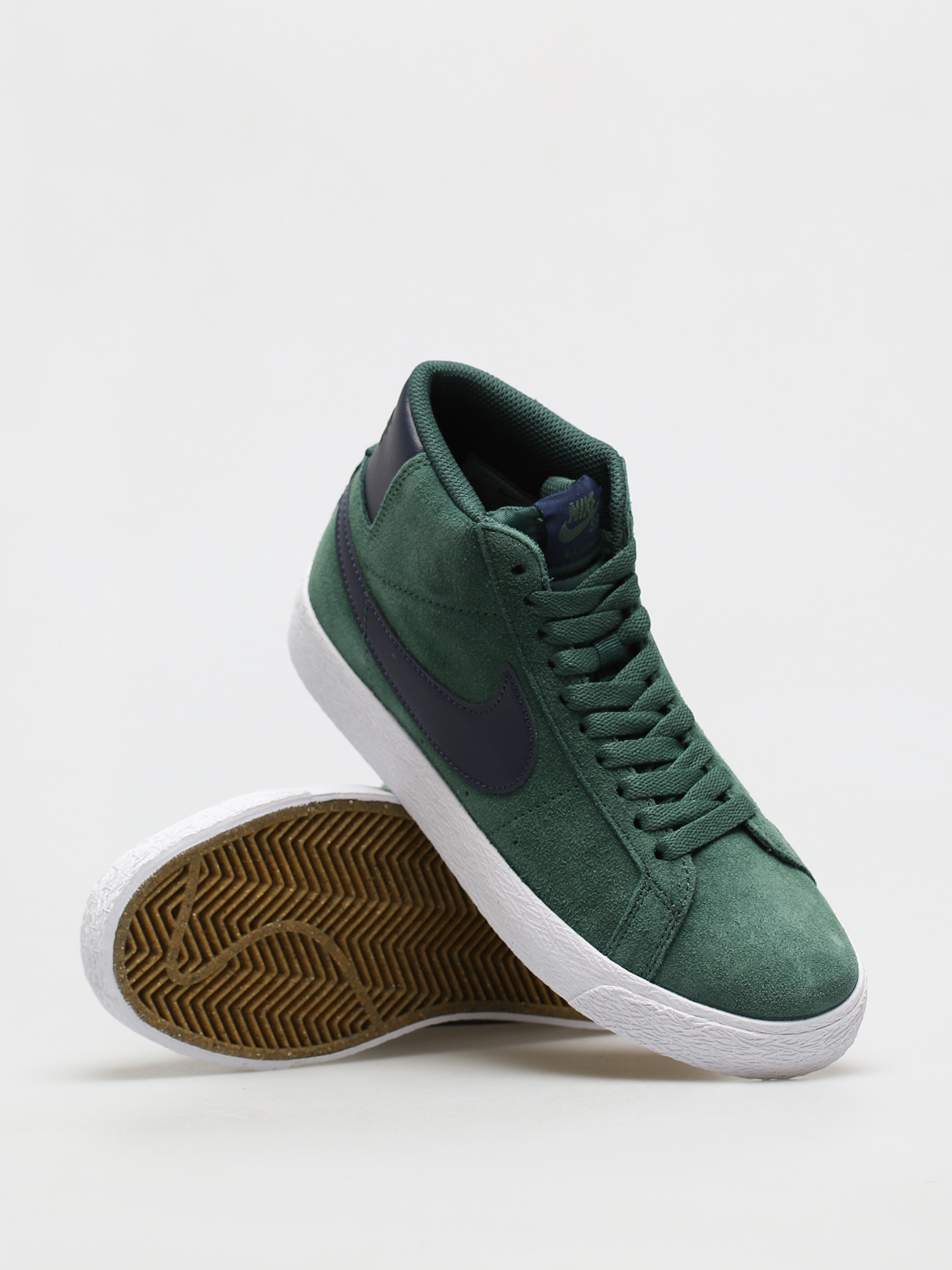 Buty Nike SB Zoom Blazer Mid (noble green/midnight navy noble green)