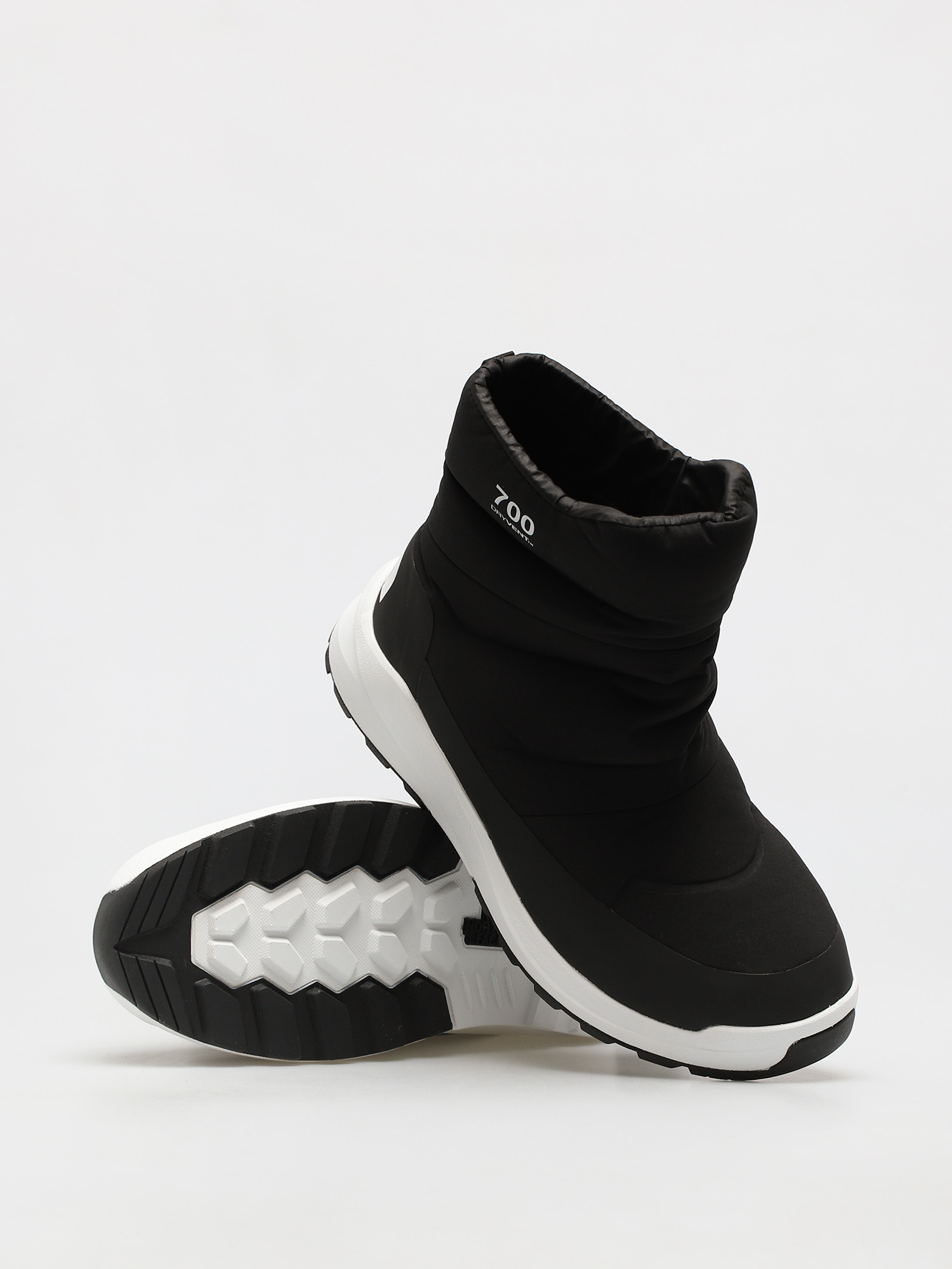Buty The North Face Nuptse II Bootie WP 700 (tnf black/tnf white)