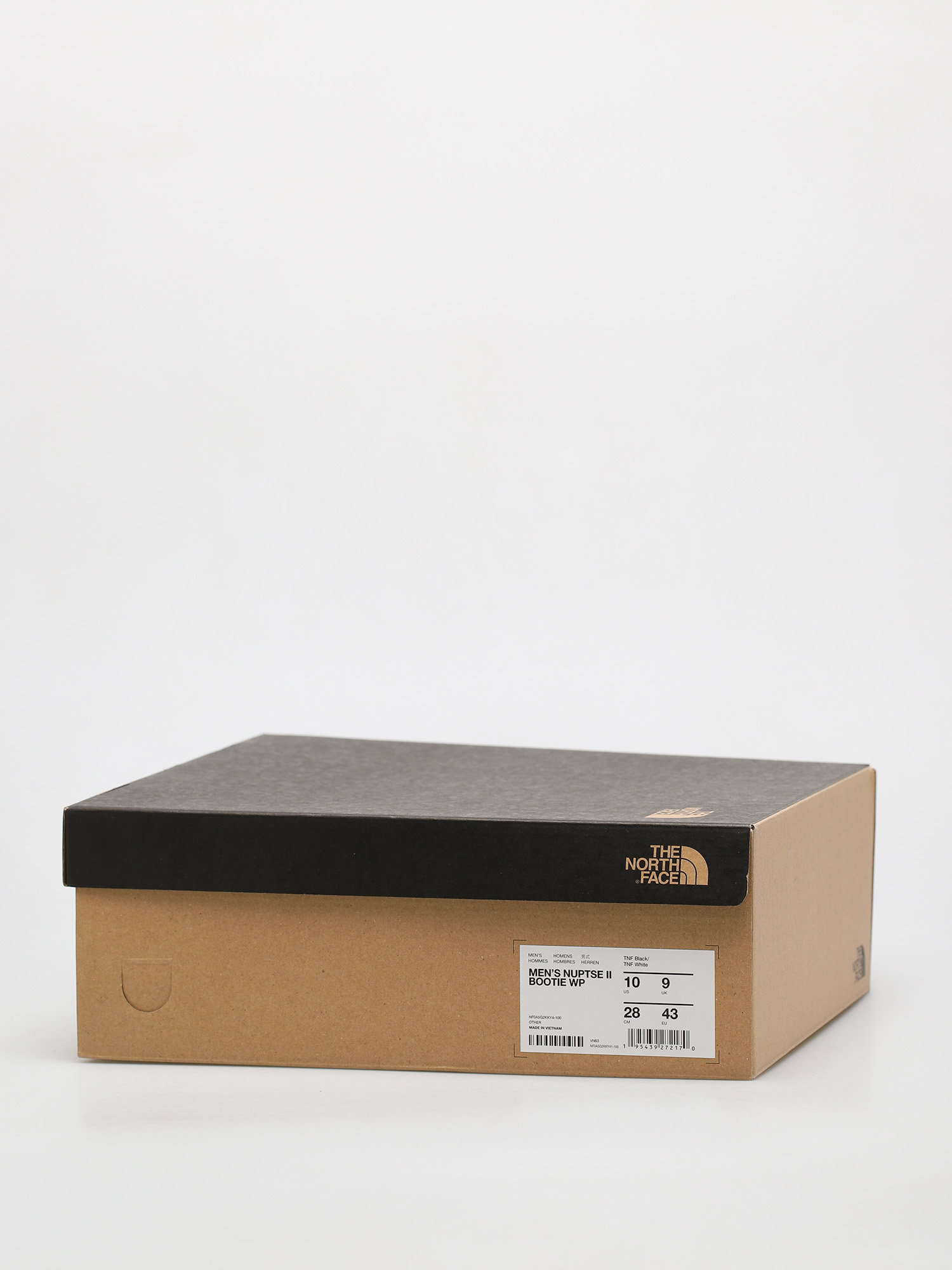Buty The North Face Nuptse II Bootie WP 700 (tnf black/tnf white)