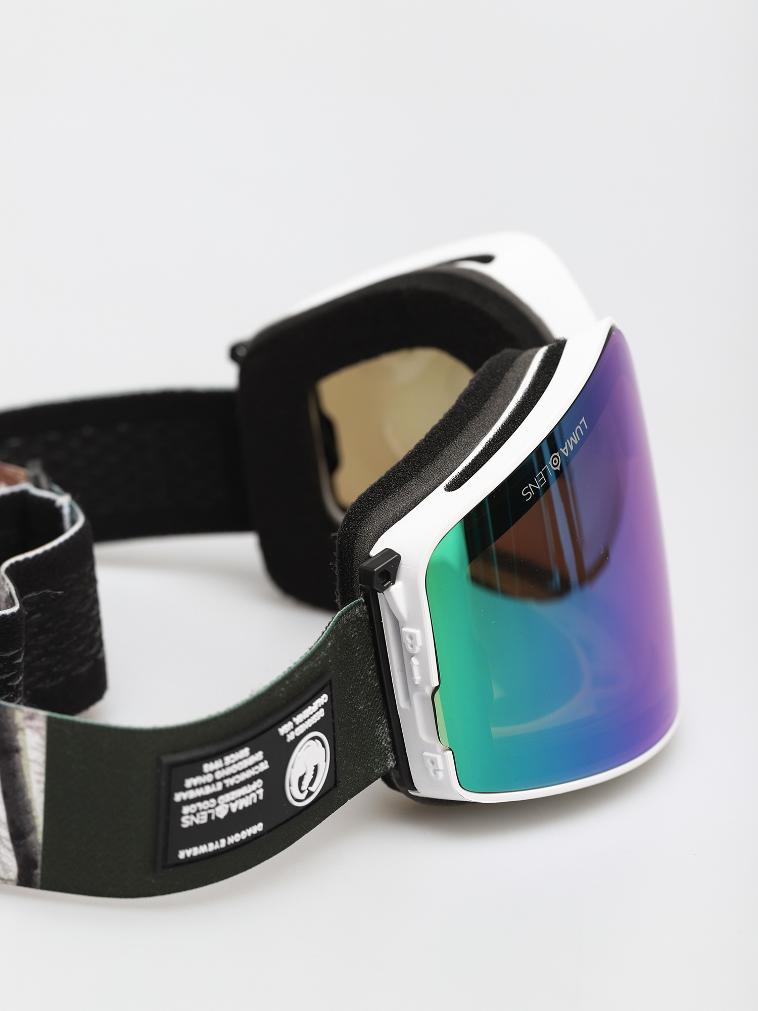 Gogle Dragon PXV2 (alpine camo/lumalens green ion/lumalens amber)