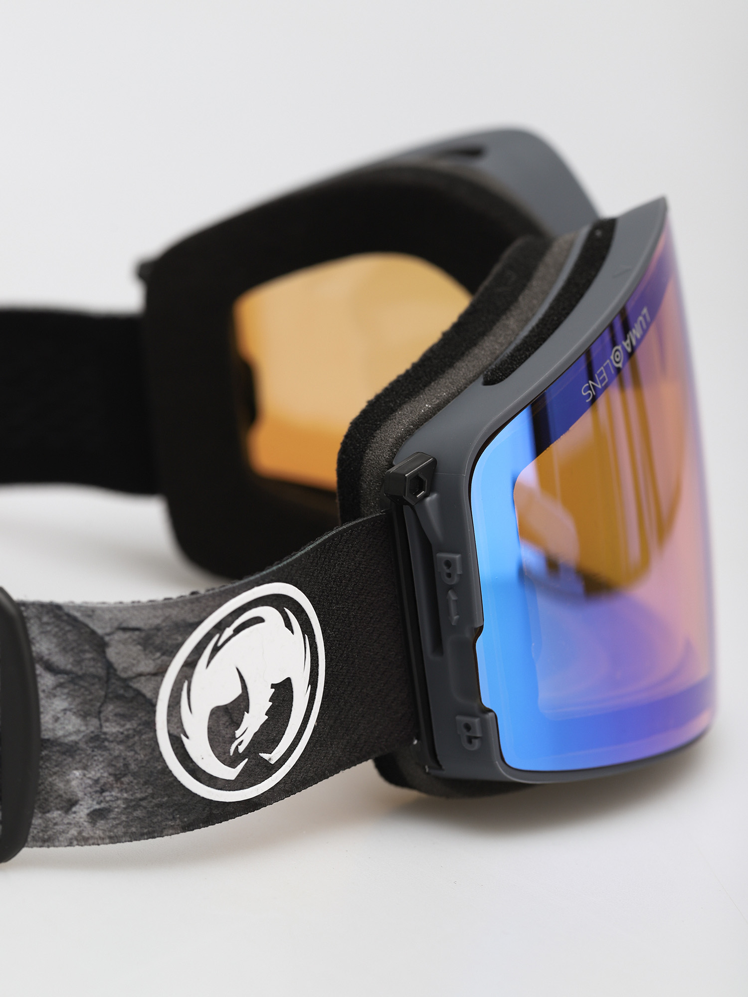 Gogle Dragon PXV2 (boulder/lumalens flash blue/lumalens midnight)