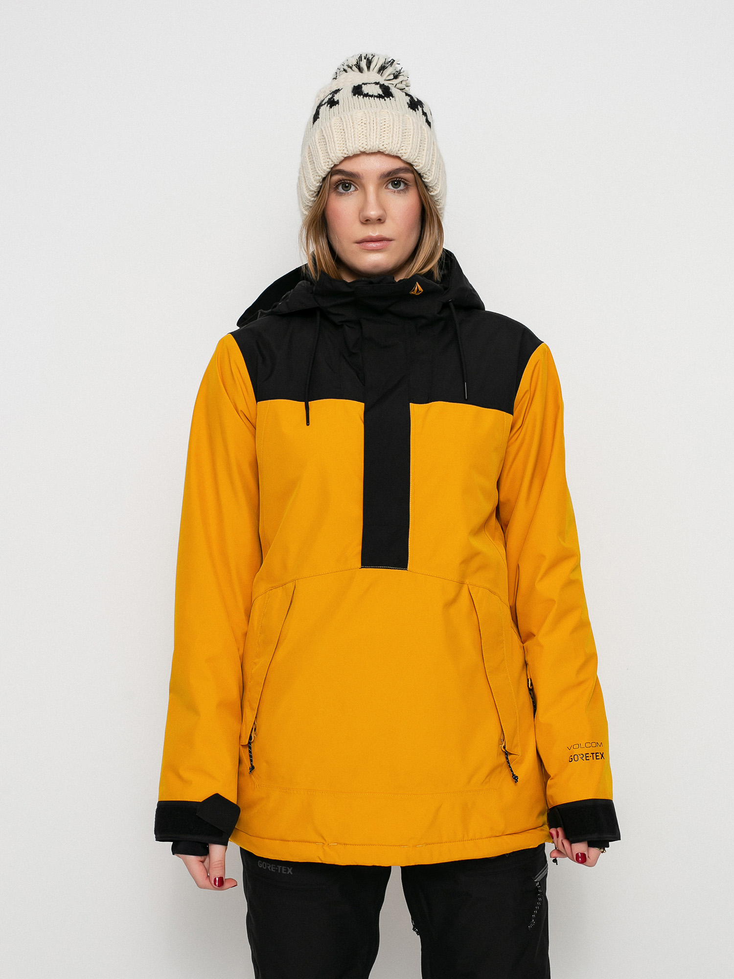 Damska Kurtka snowboardowa Volcom Fern Ins Gore Pullover (resin gold)