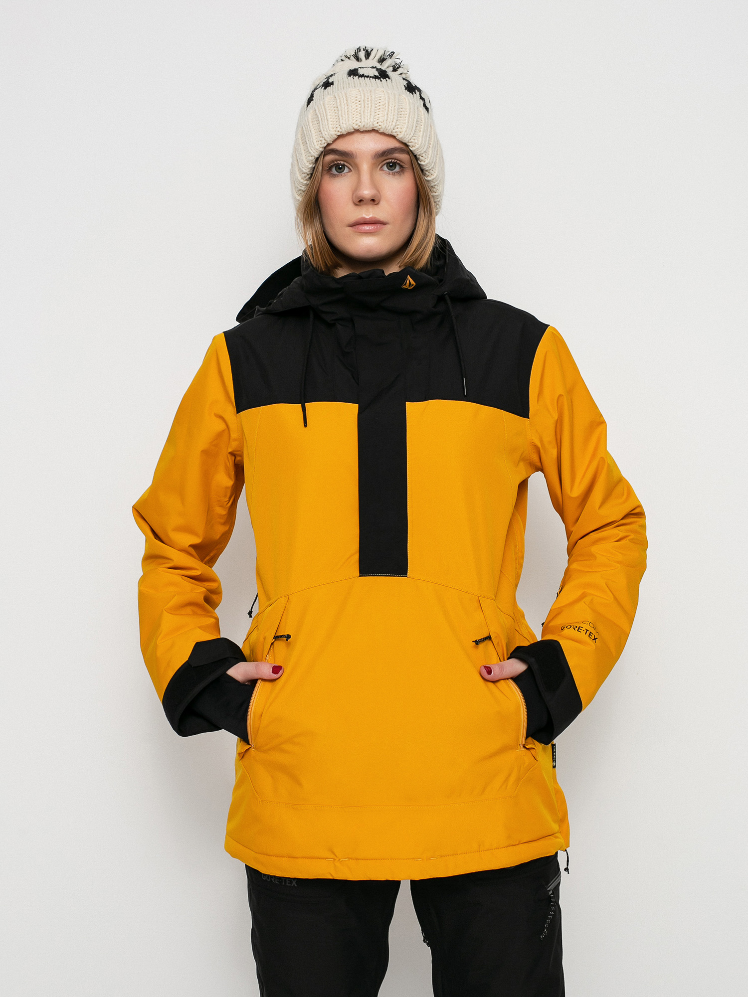 Damska Kurtka snowboardowa Volcom Fern Ins Gore Pullover (resin gold)