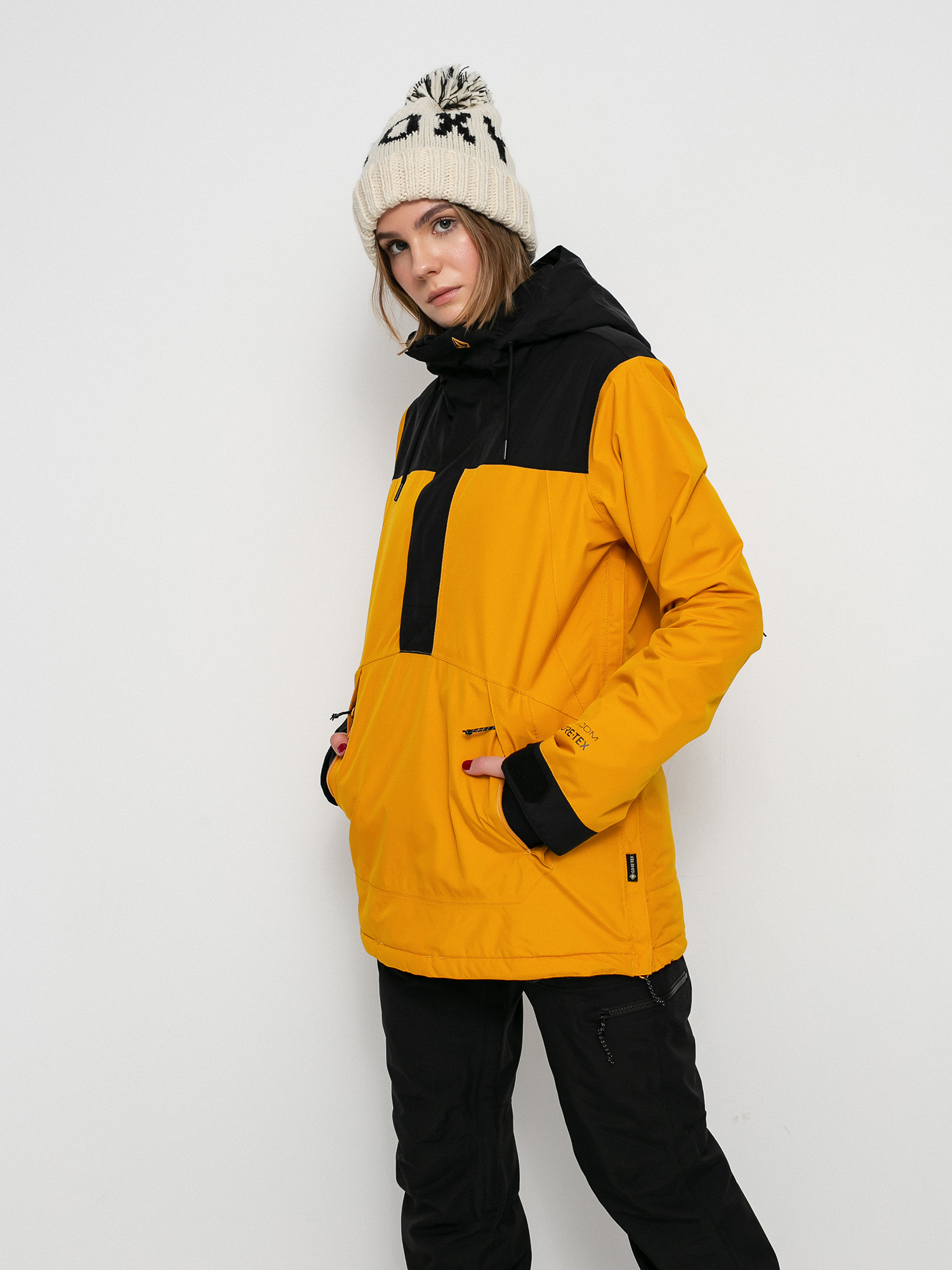 Damska Kurtka snowboardowa Volcom Fern Ins Gore Pullover (resin gold)