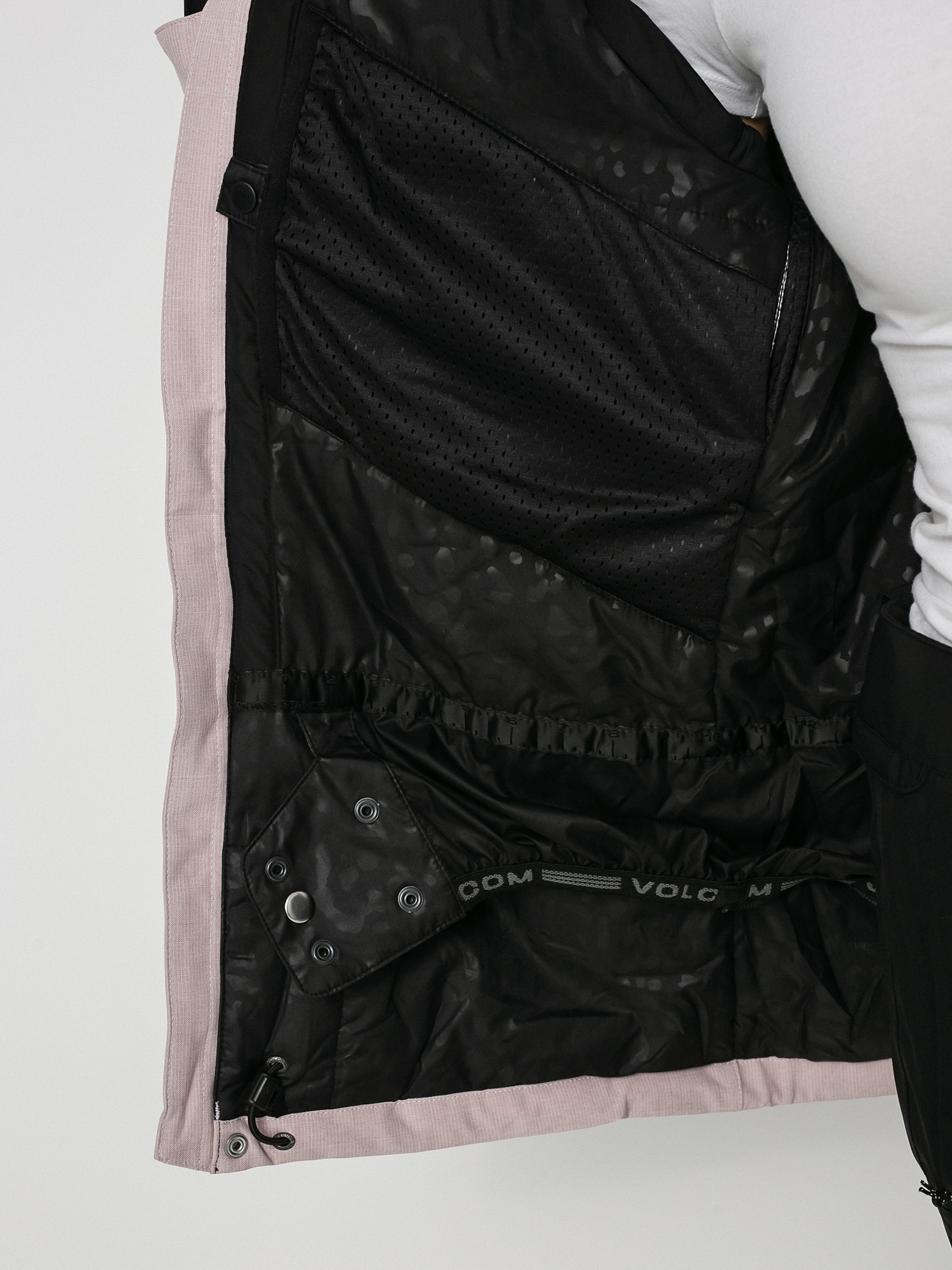 Damska Kurtka snowboardowa Volcom Shrine Ins (hazey pink)