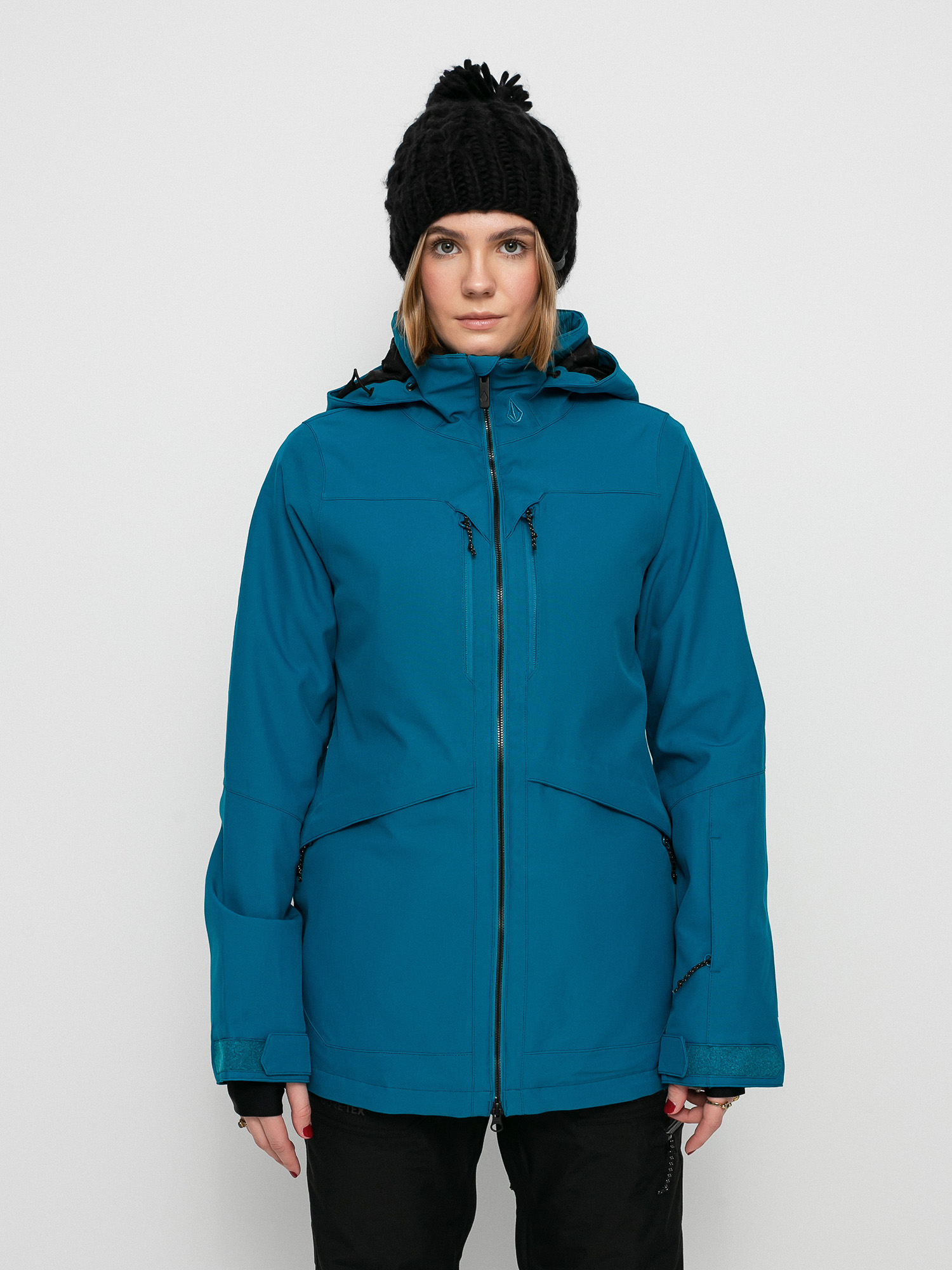 Damska Kurtka snowboardowa Volcom Shelter 3D Stretch (glacier blue)