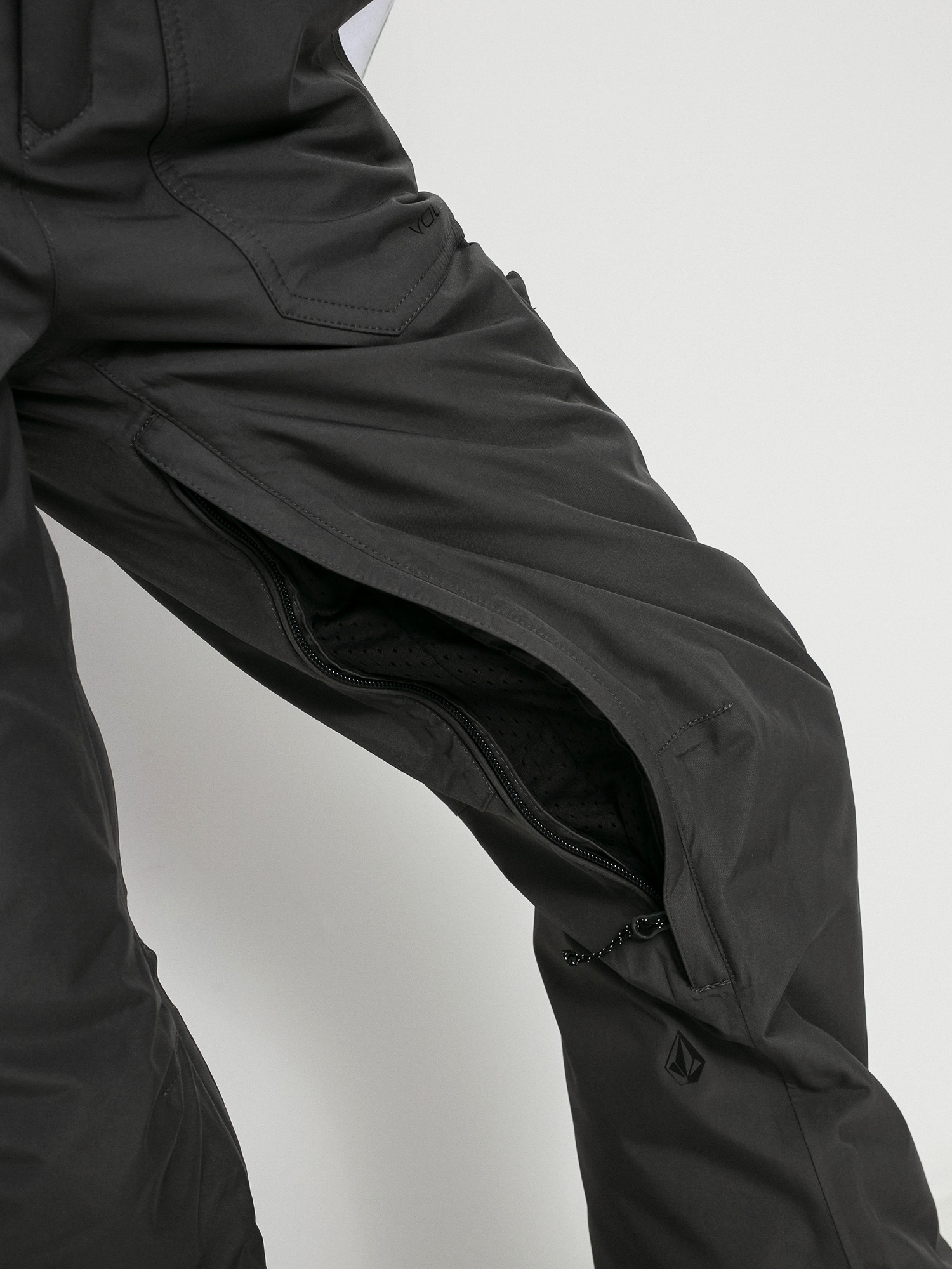 Damskie Spodnie snowboardowe Volcom Knox Ins Gore Tex (dark grey)
