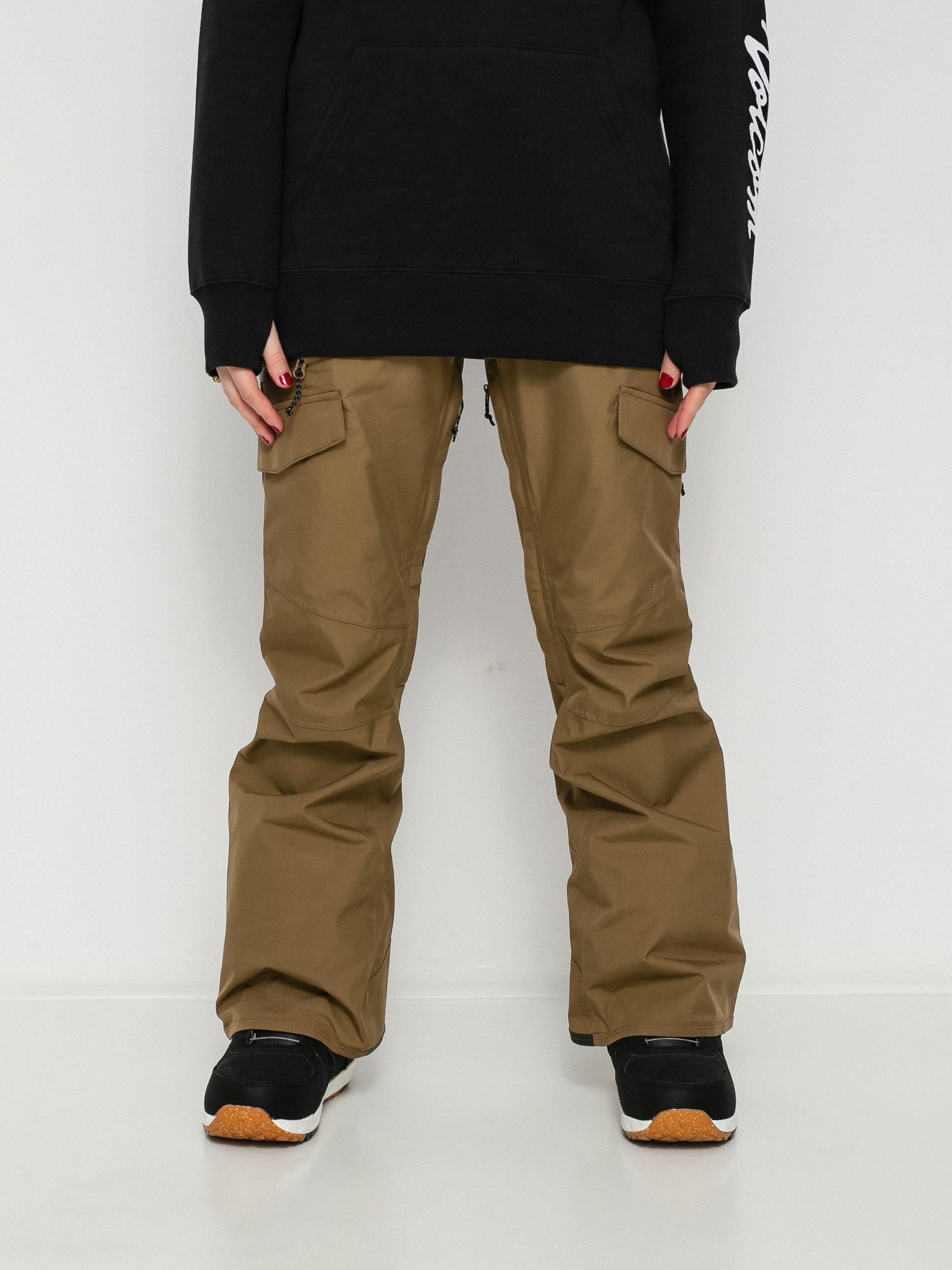 Damskie Spodnie snowboardowe Volcom Aston Gore Tex (coffee)