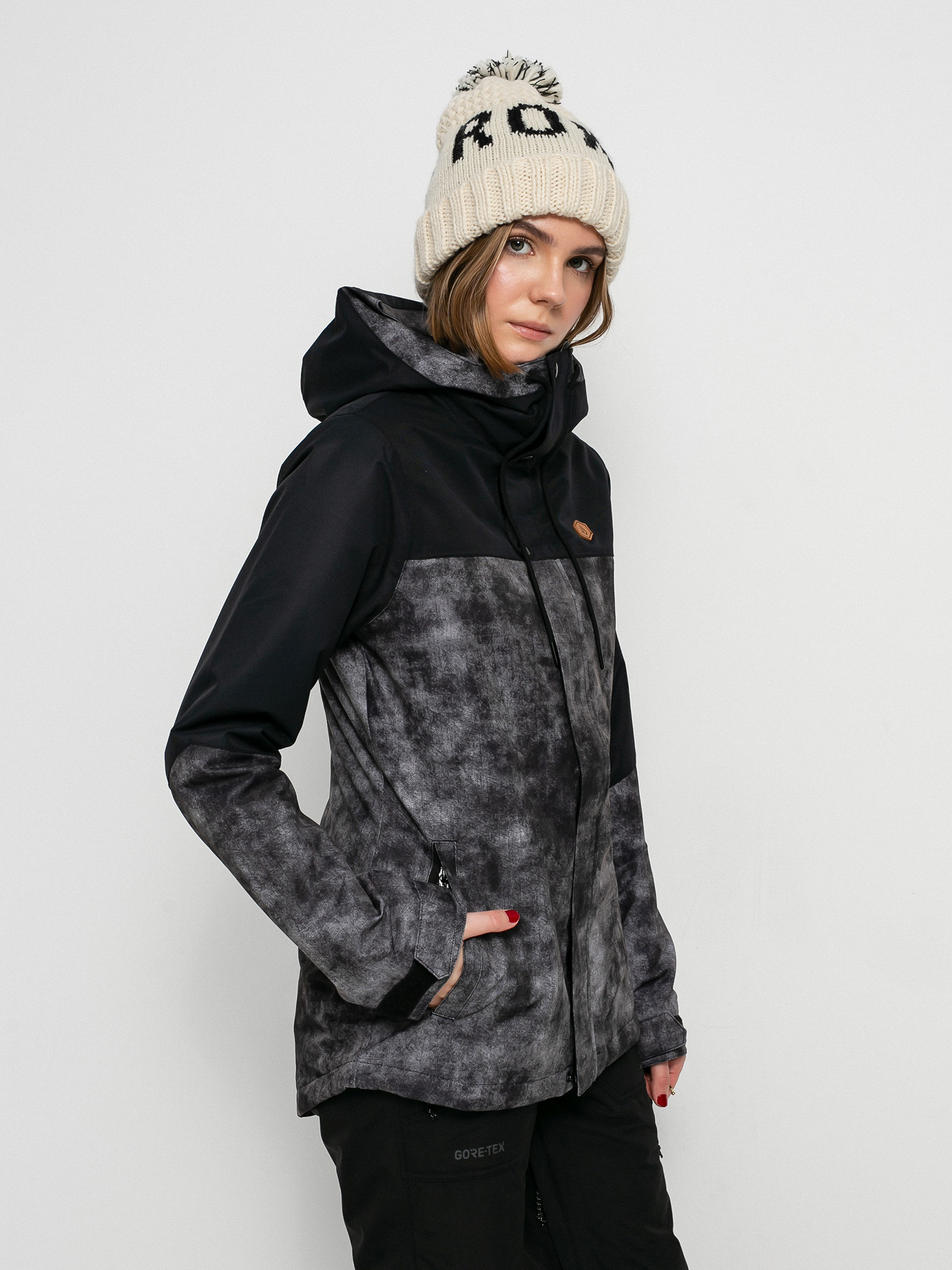 Damska Kurtka snowboardowa Volcom Bolt Ins (acid black)