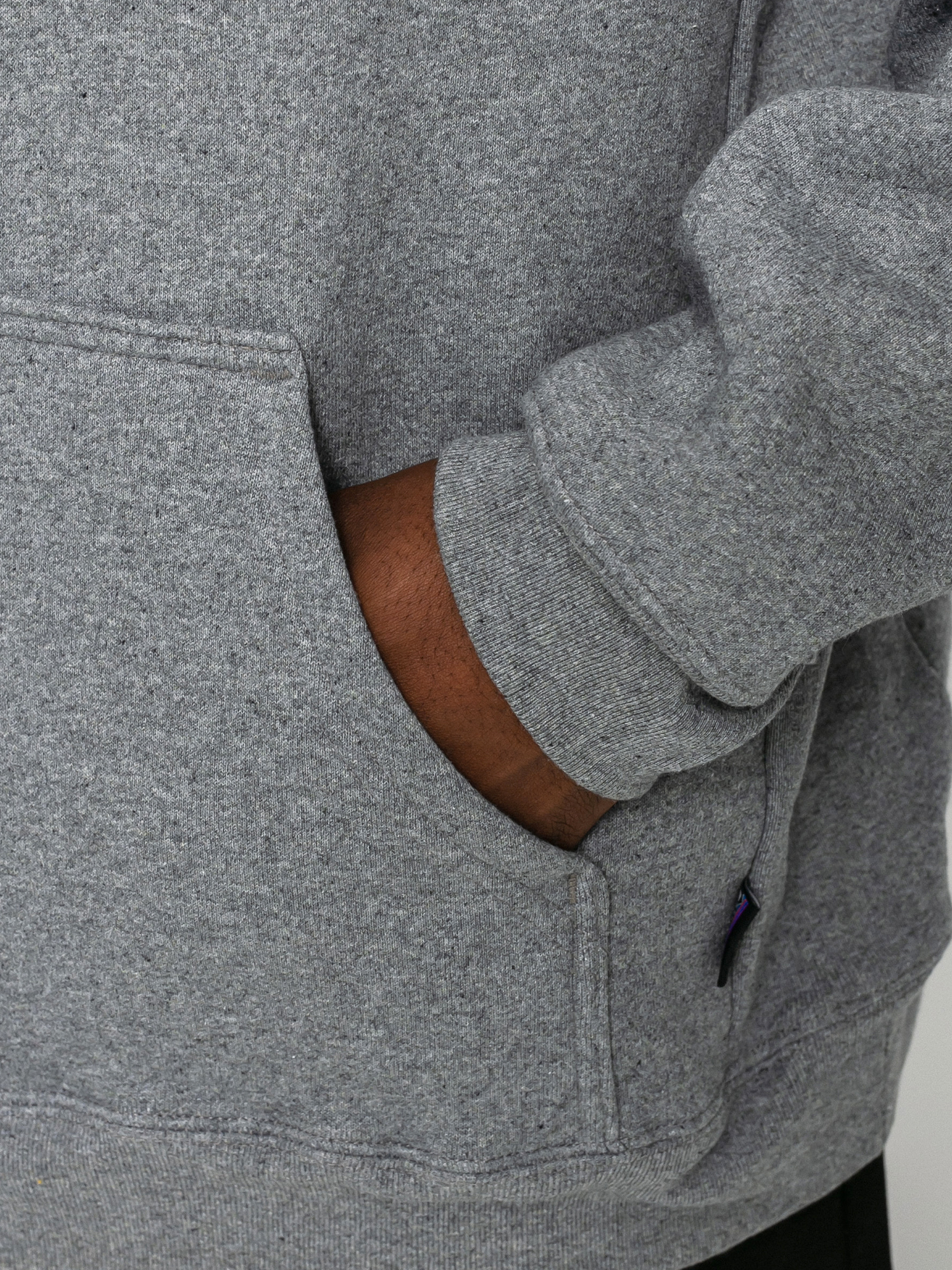 Bluza z kapturem Patagonia Logo Uprisal HD (gravel heather)