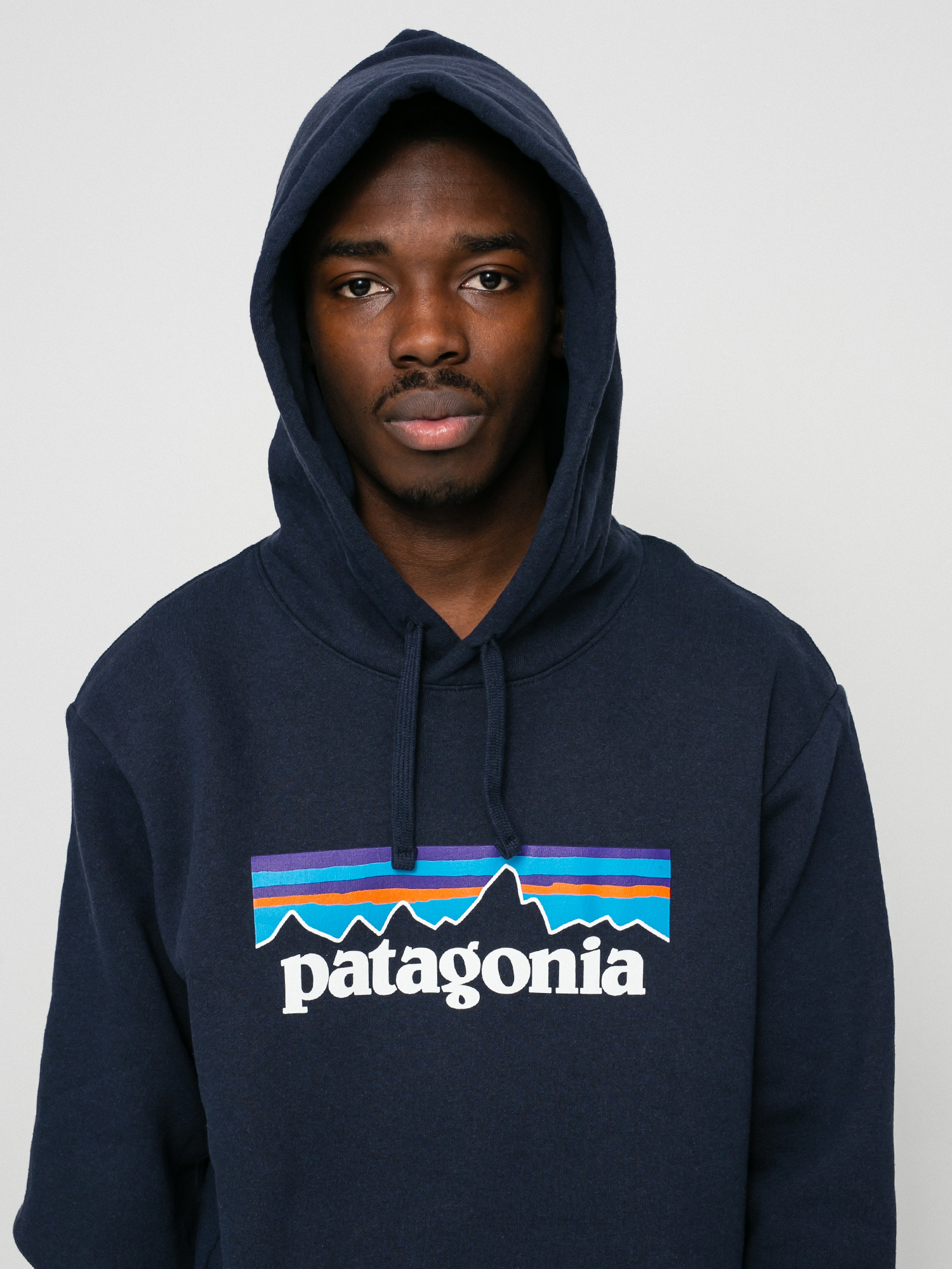 Bluza z kapturem Patagonia Logo Uprisal HD (new navy)