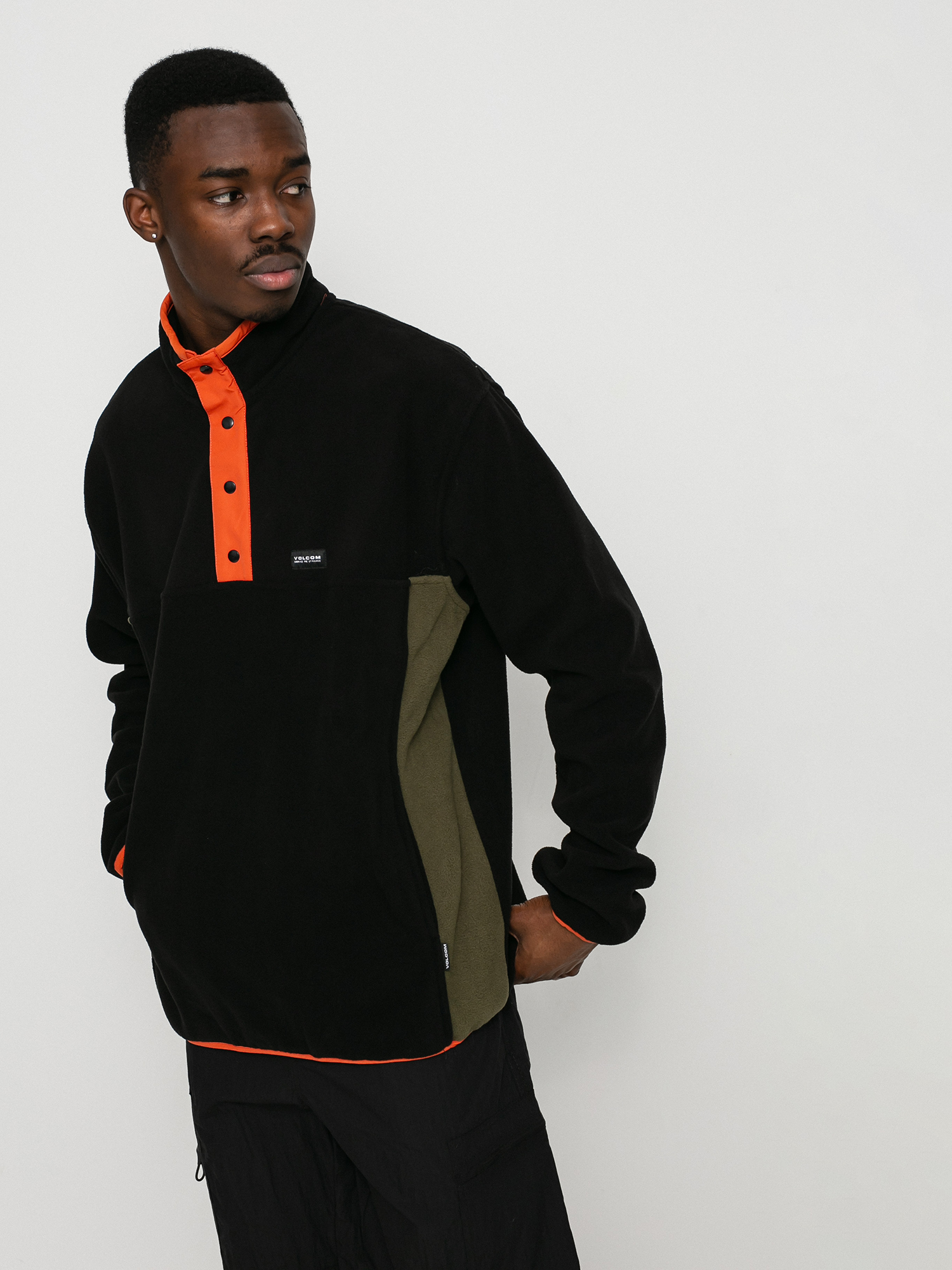 Męski Polar Volcom Error92 Mock Neck (black)