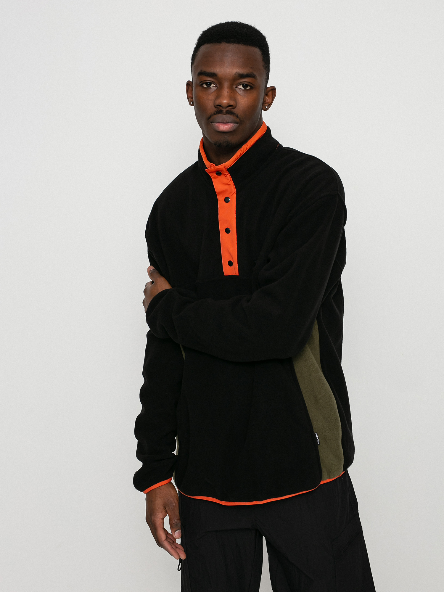 Męski Polar Volcom Error92 Mock Neck (black)