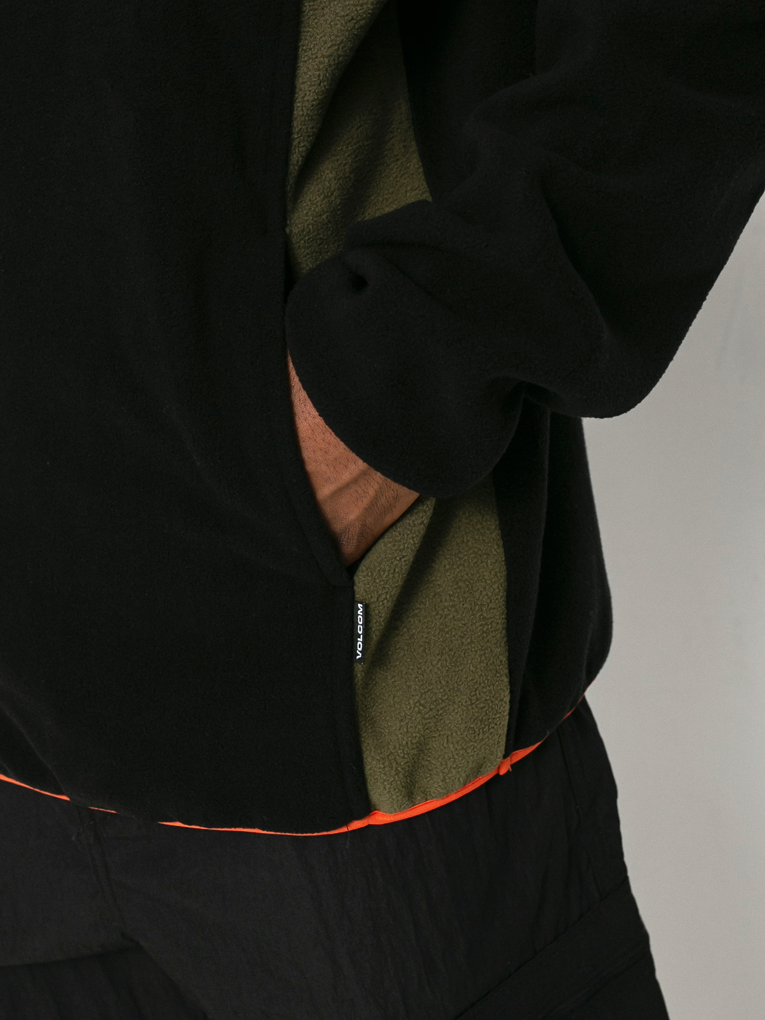 Męski Polar Volcom Error92 Mock Neck (black)