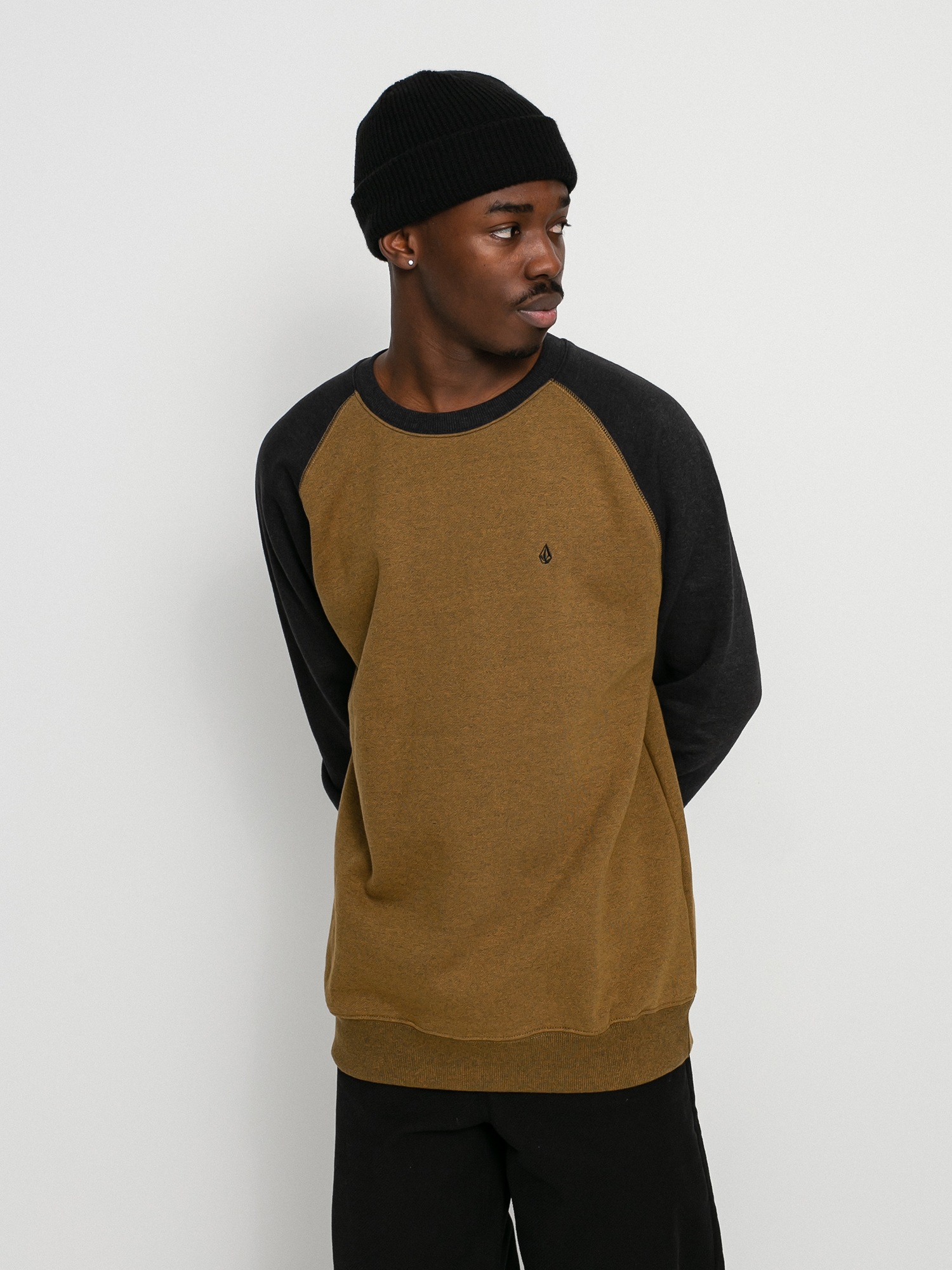 Bluza Volcom Homak Crew (golden brown)