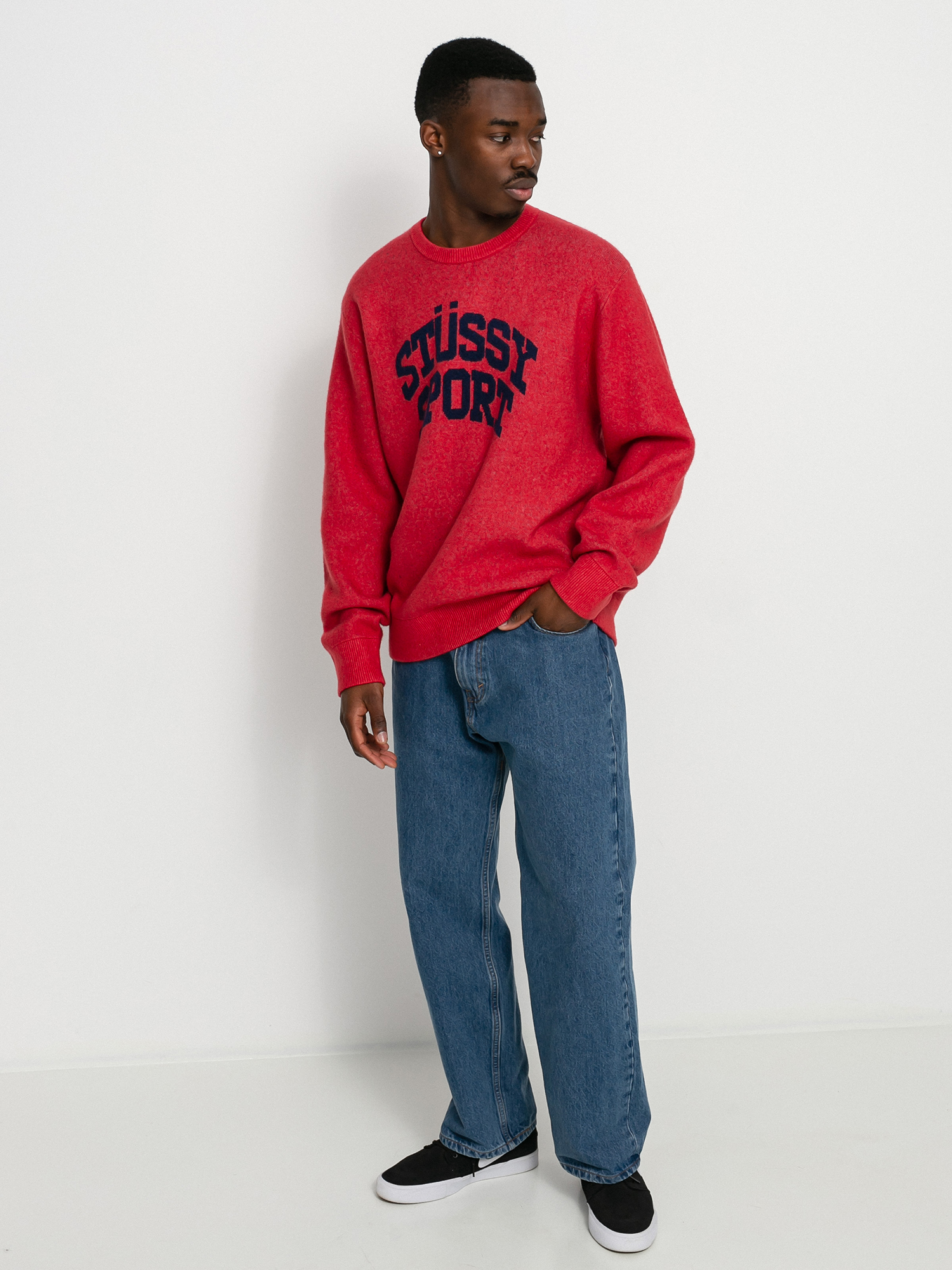 Sweter Stussy Stussy Sport (red)