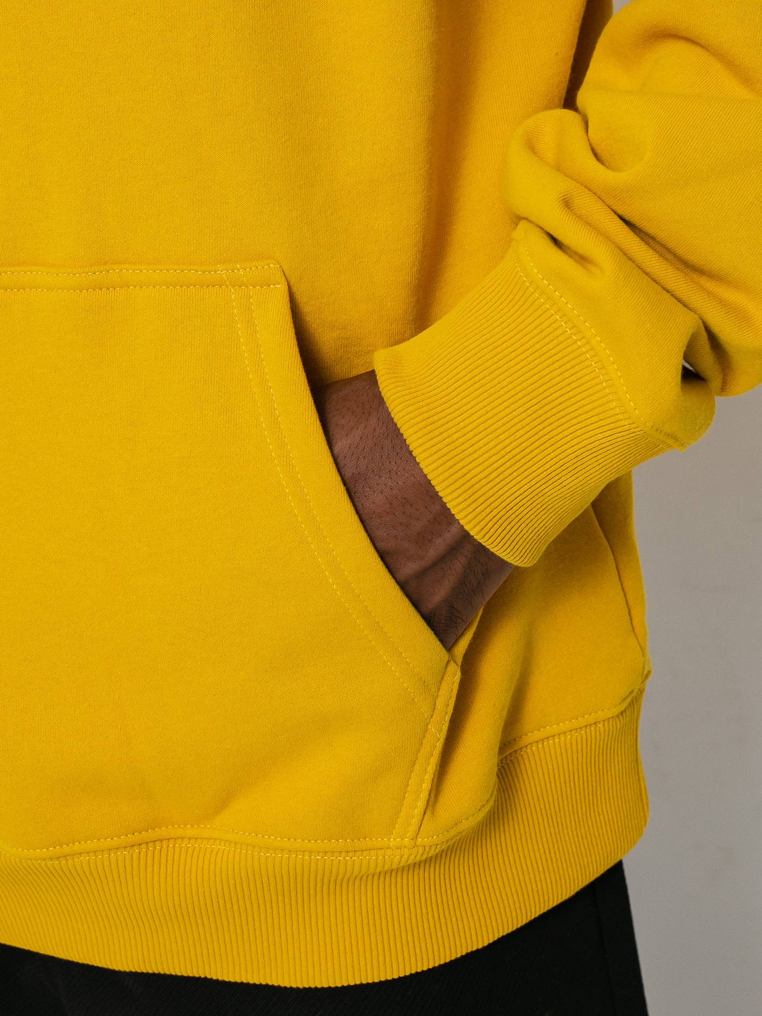 Bluza z kapturem Stussy Basic Stussy HD (honey)