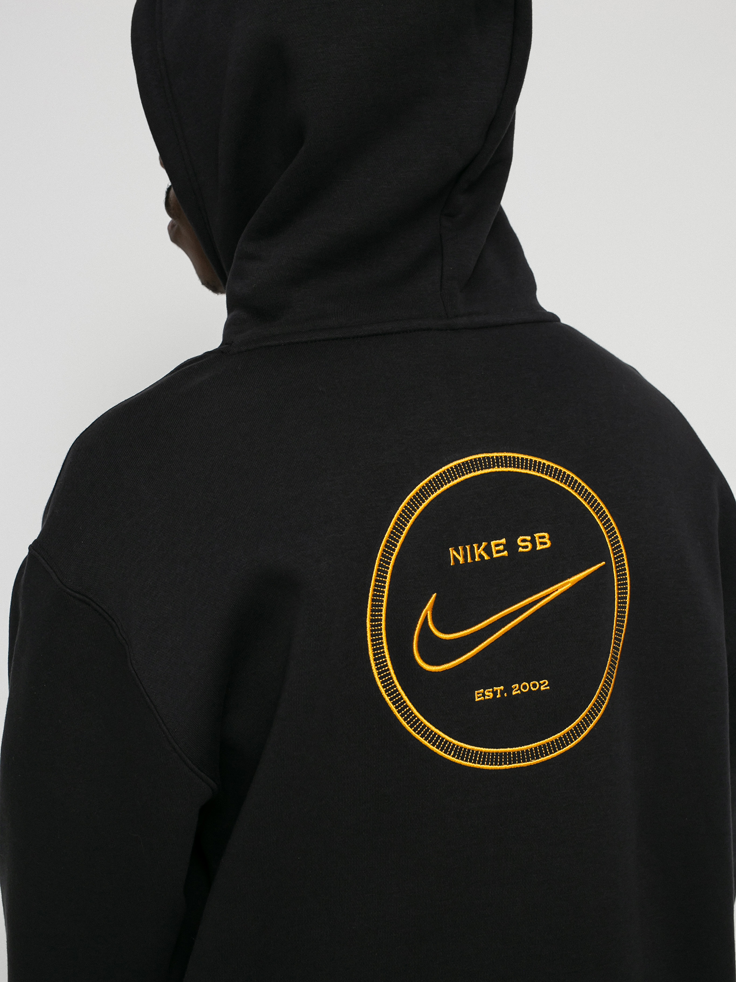 Bluza z kapturem Nike SB Hbr Gfx HD (black/gold/gold)