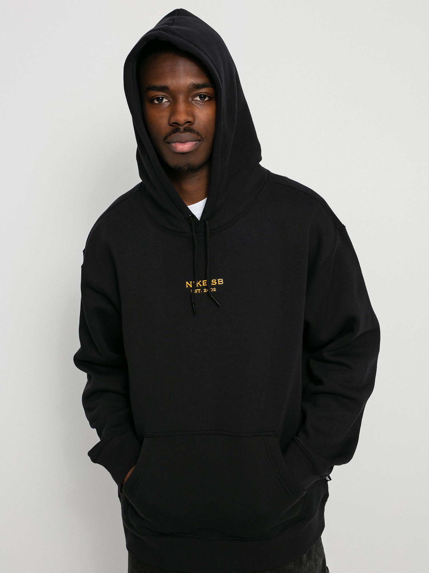 Bluza z kapturem Nike SB Hbr Gfx HD (black/gold/gold)