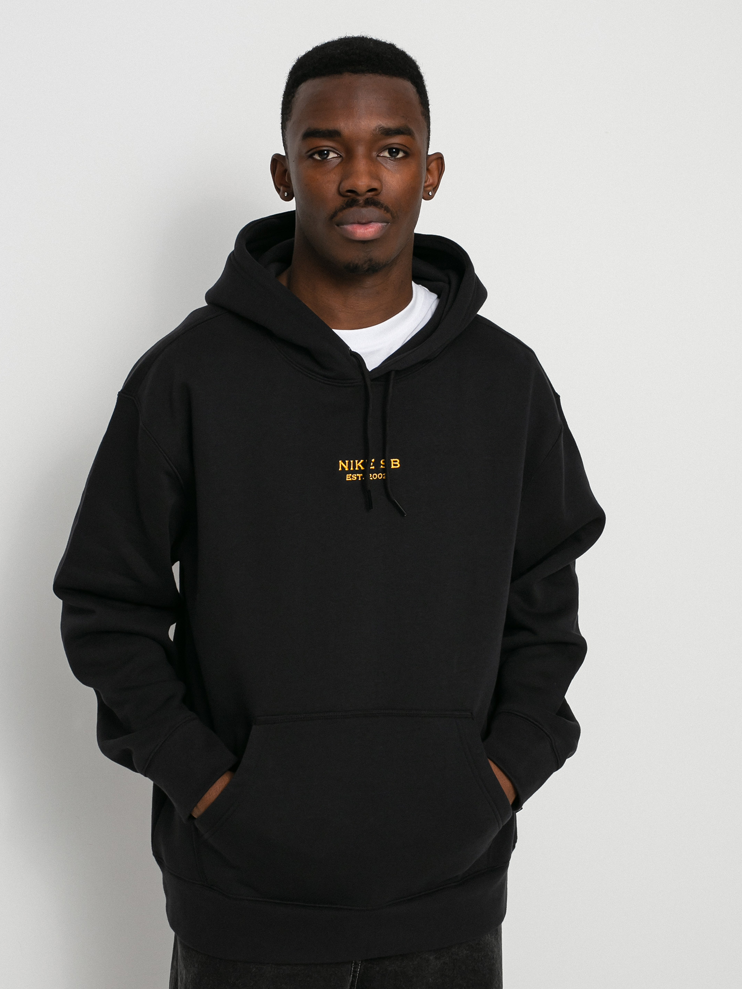 Bluza z kapturem Nike SB Hbr Gfx HD (black/gold/gold)