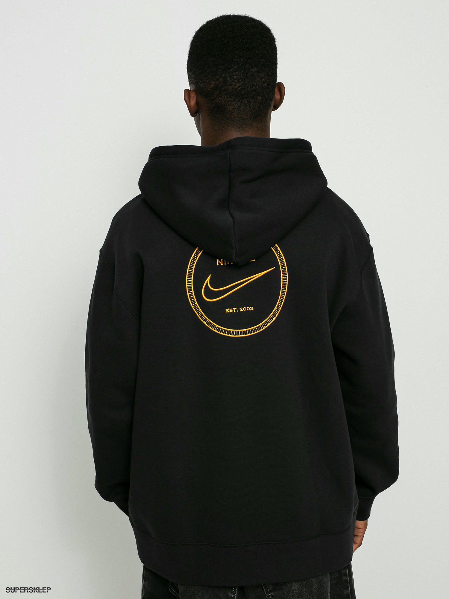 Bluza z kapturem Nike SB Hbr (black/gold/gold)