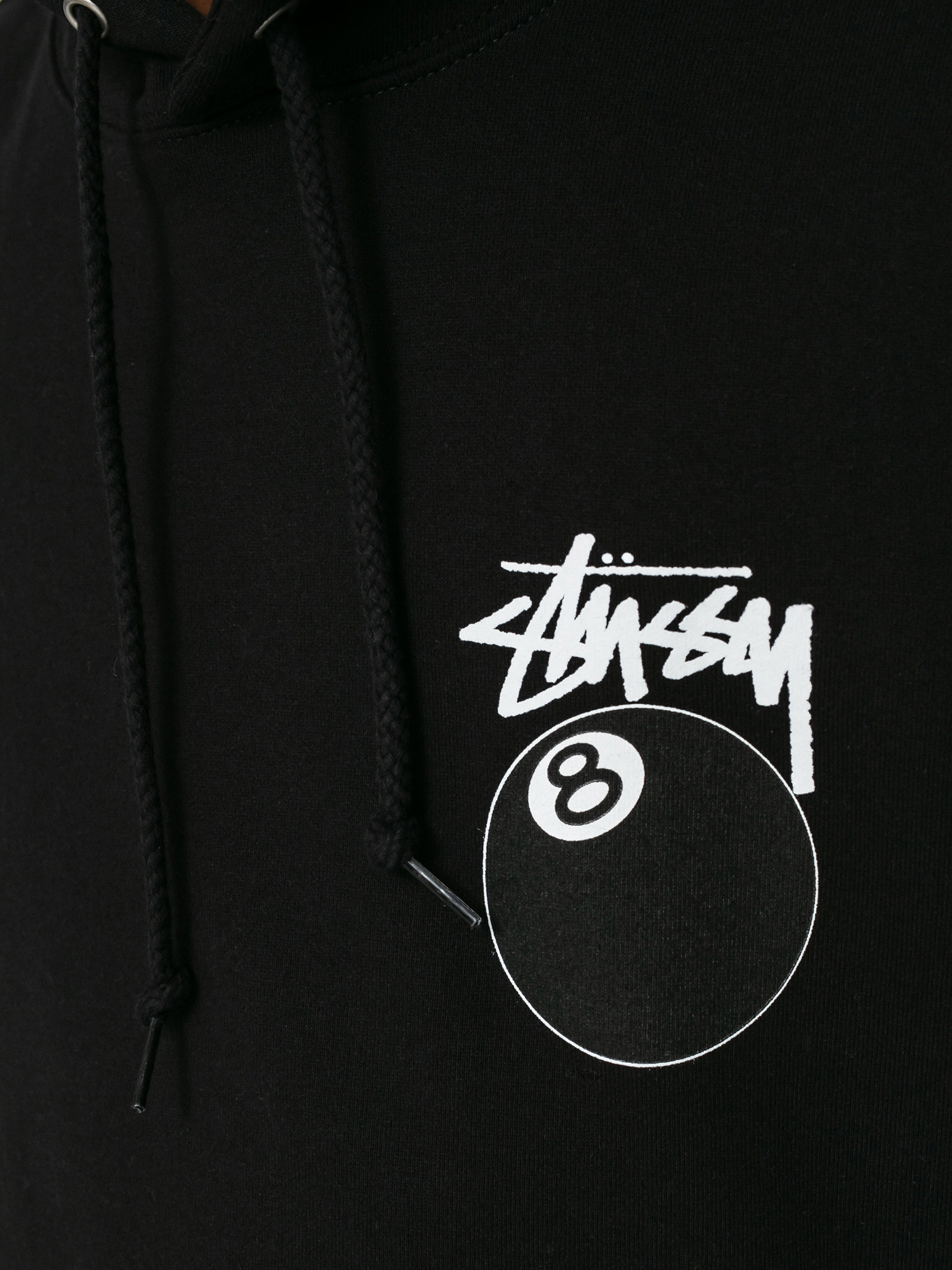 Bluza z kapturem Stussy 8 Ball HD (black)