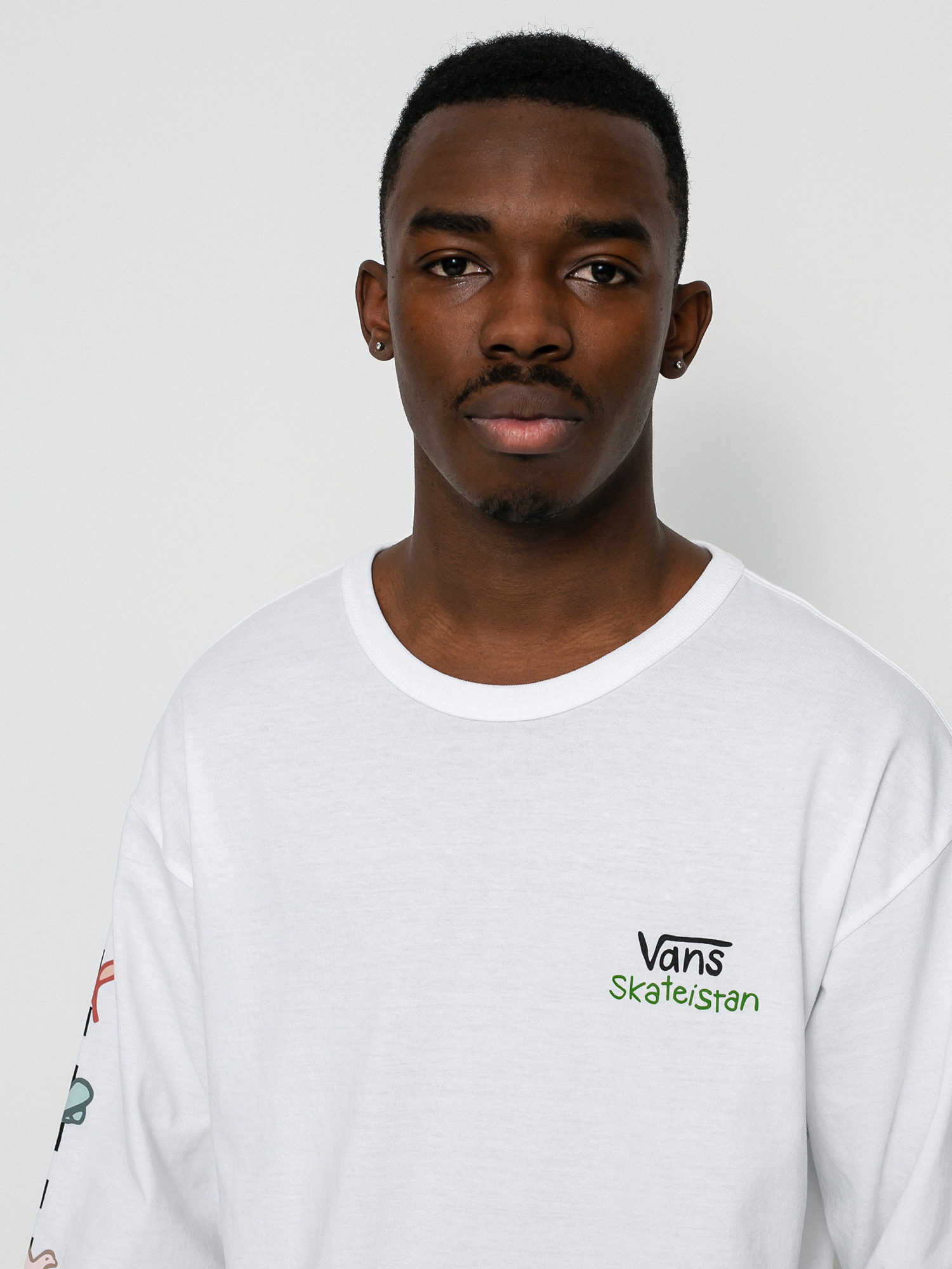 Longsleeve Vans X Skateistan Off The Wall (white)