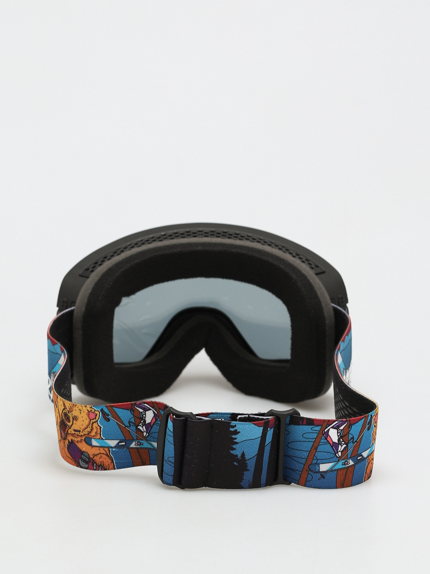 Gogle Dragon NFX2 (teddy/ll dark smoke/ll violet)