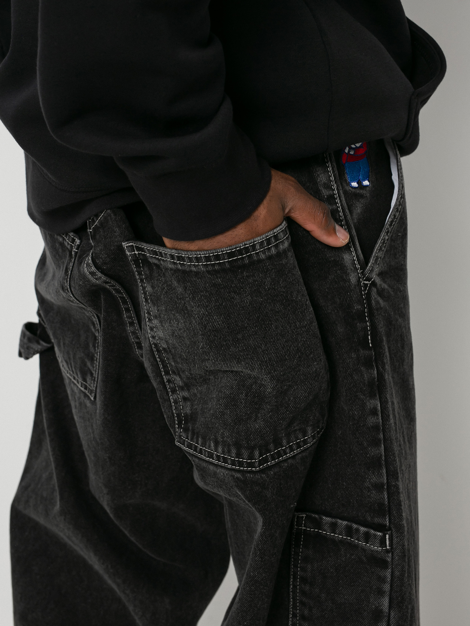 Spodnie Polar Skate Big Boy Work (washed black)