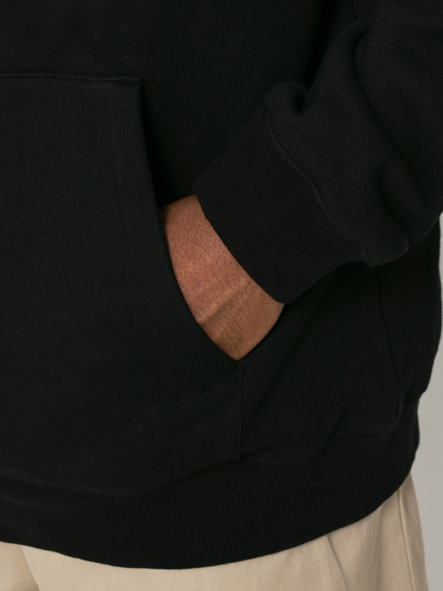 Bluza z kapturem Helas Relief ZHD (black)