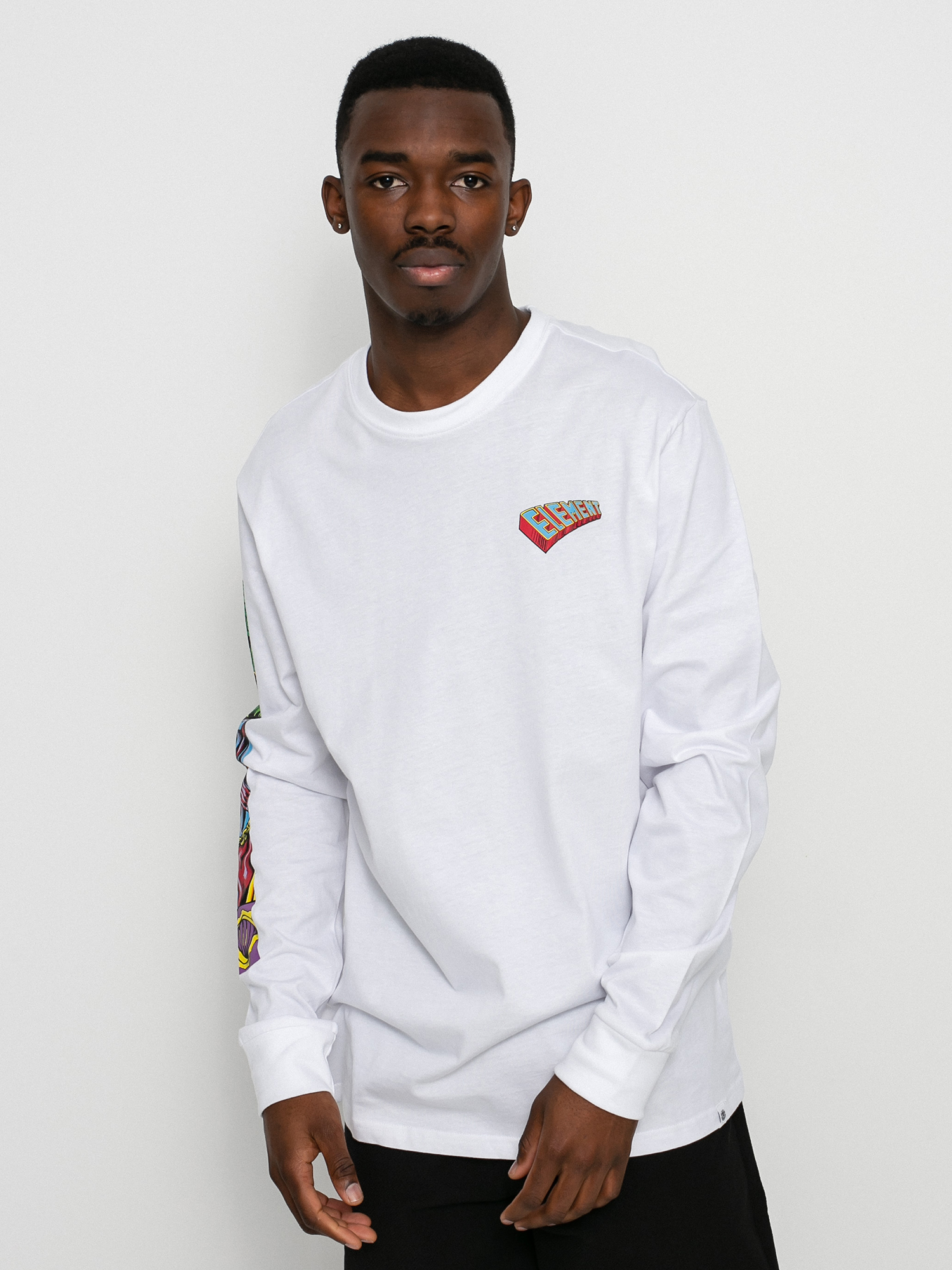 Longsleeve Element Fenix (optic white)