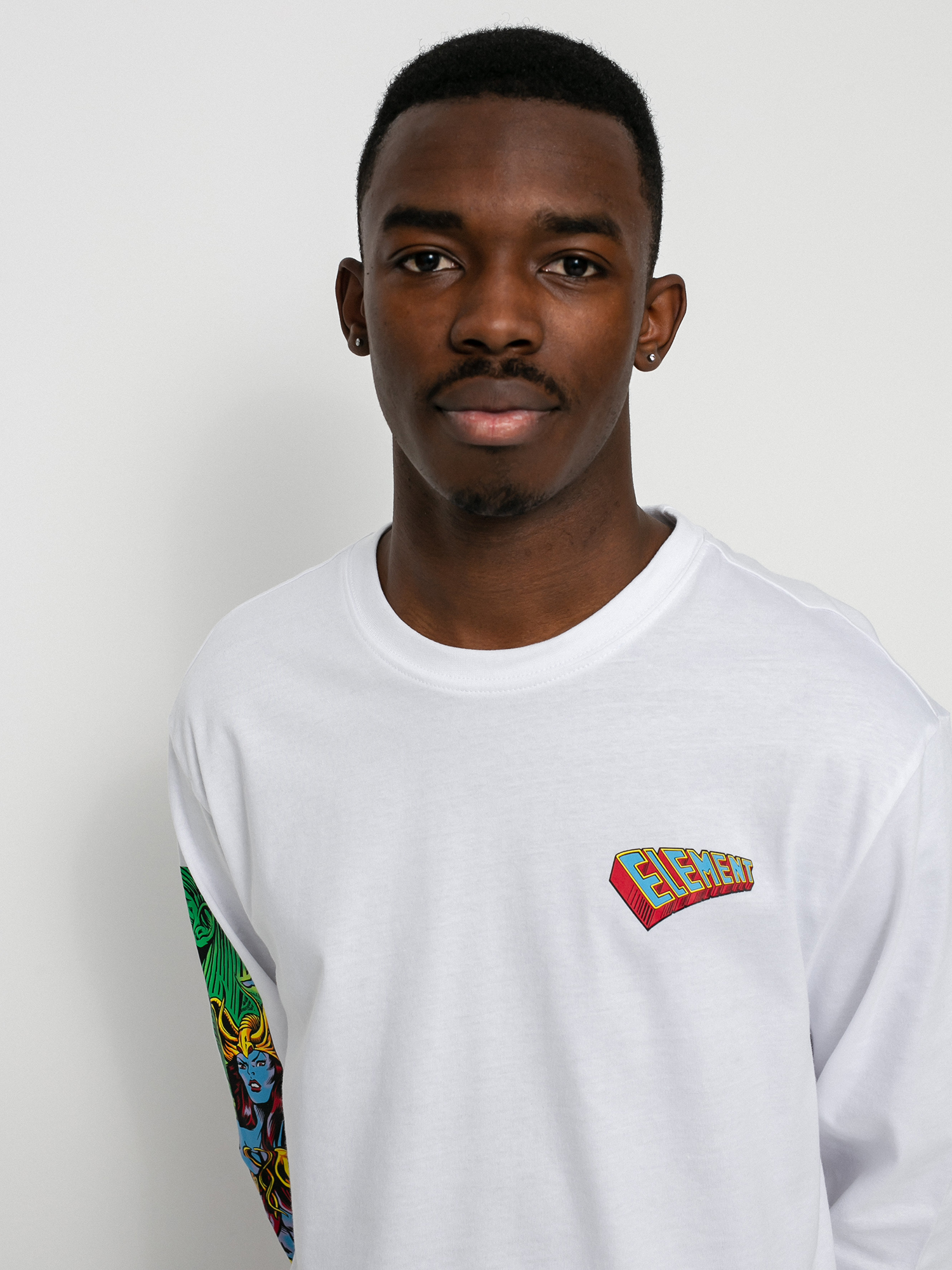 Longsleeve Element Fenix (optic white)